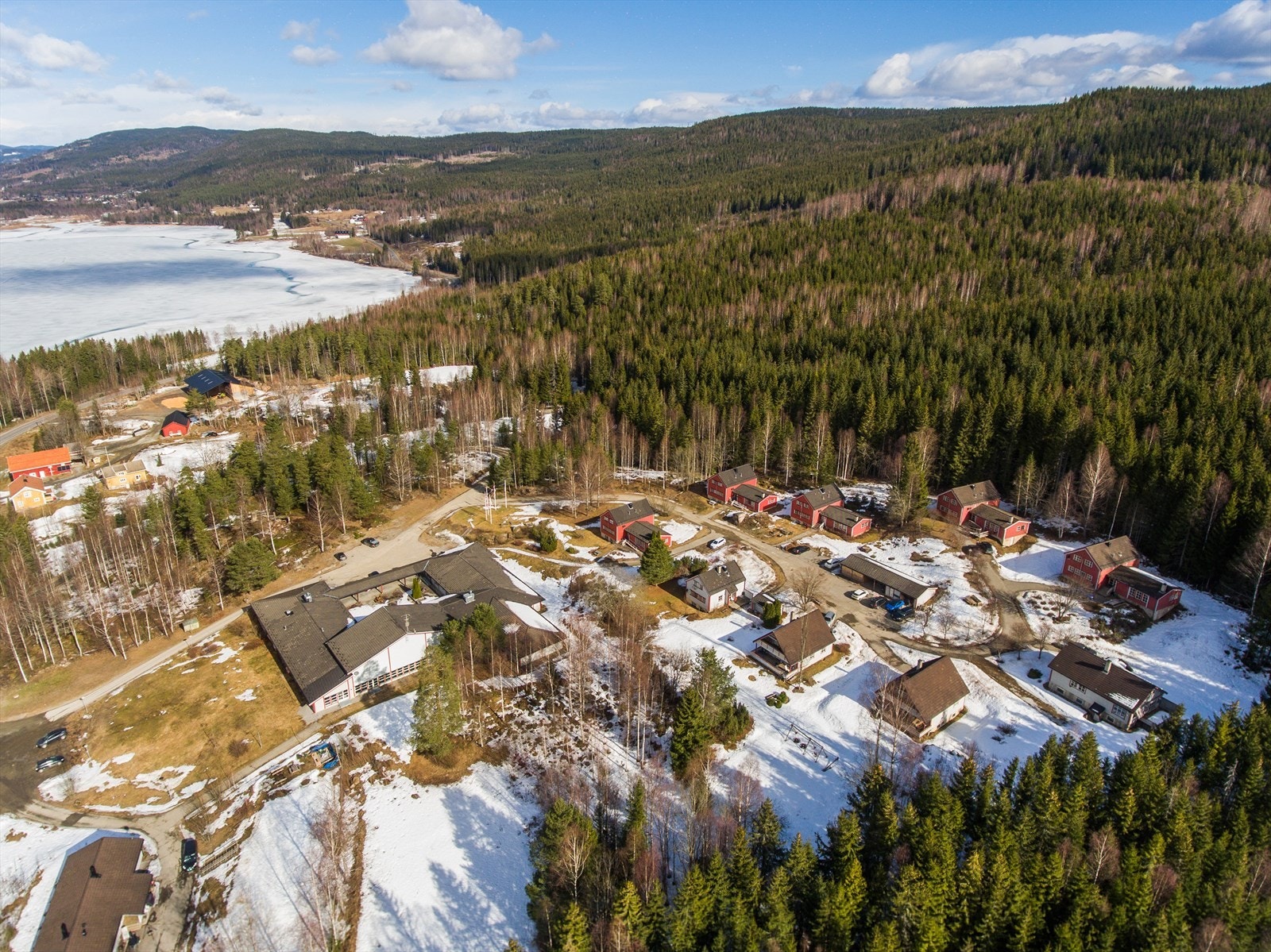 Dronefoto. Galleribilde