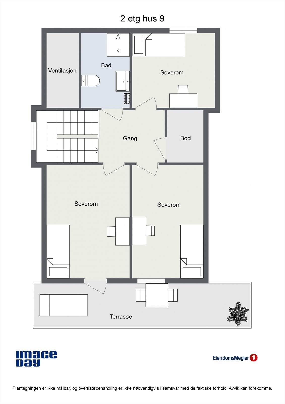 - Plantegning hus 9 - Galleribilde