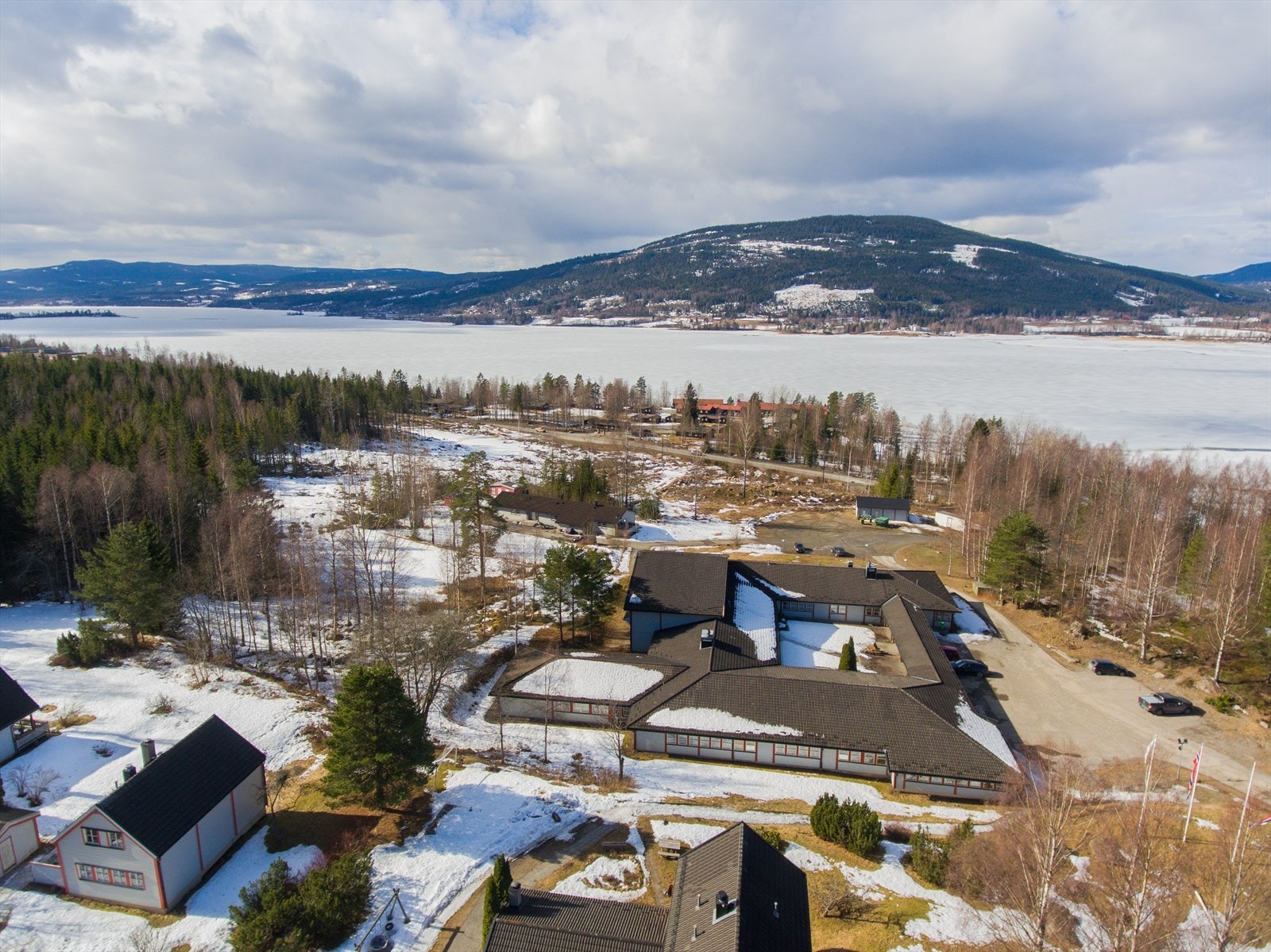 Dronefoto. Galleribilde