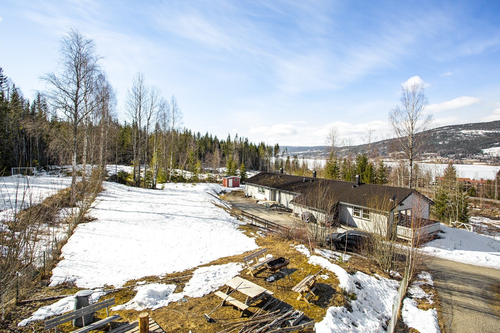 Tremannsbolig. Galleribilde