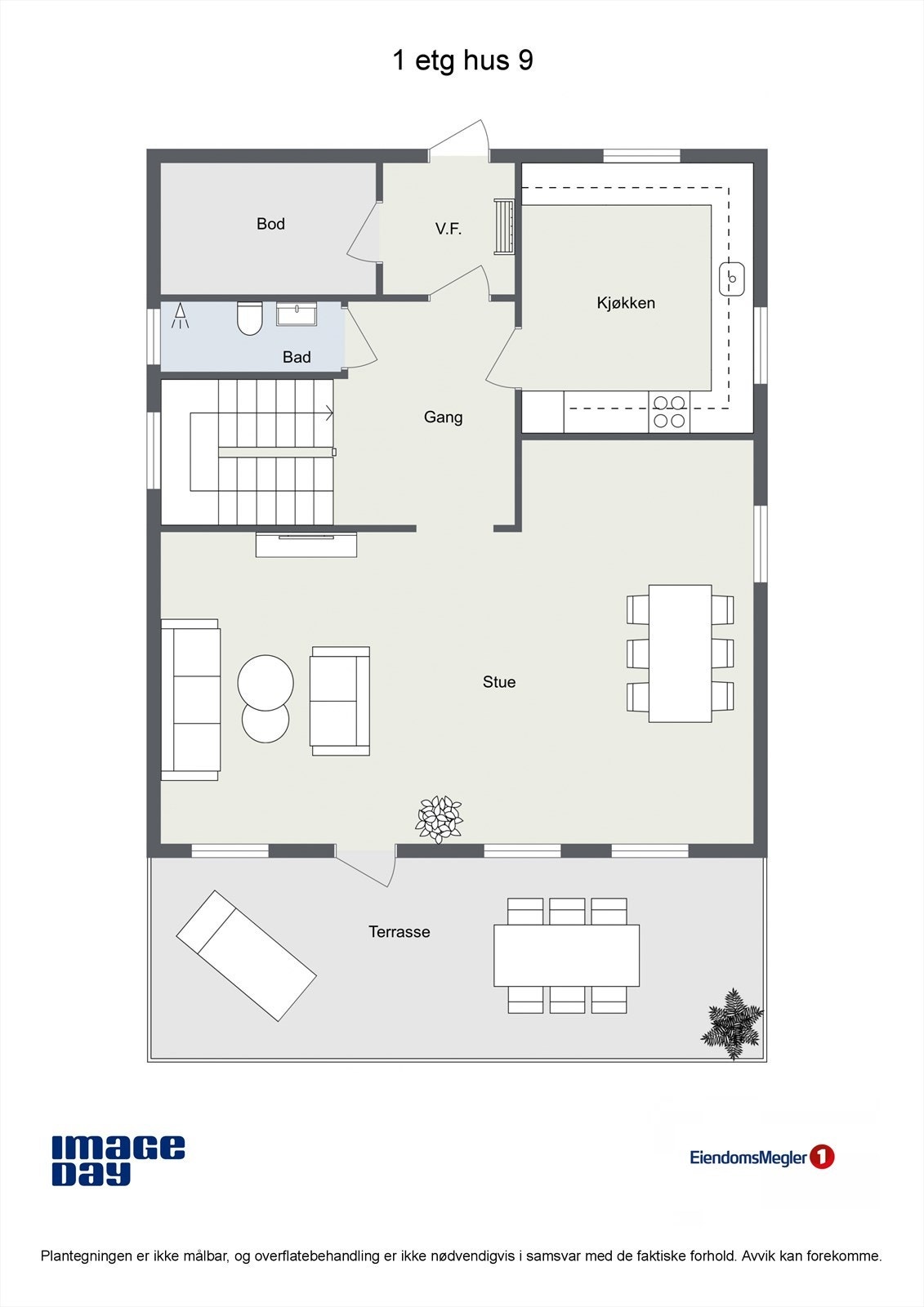 - Plantegning hus 9 - Galleribilde