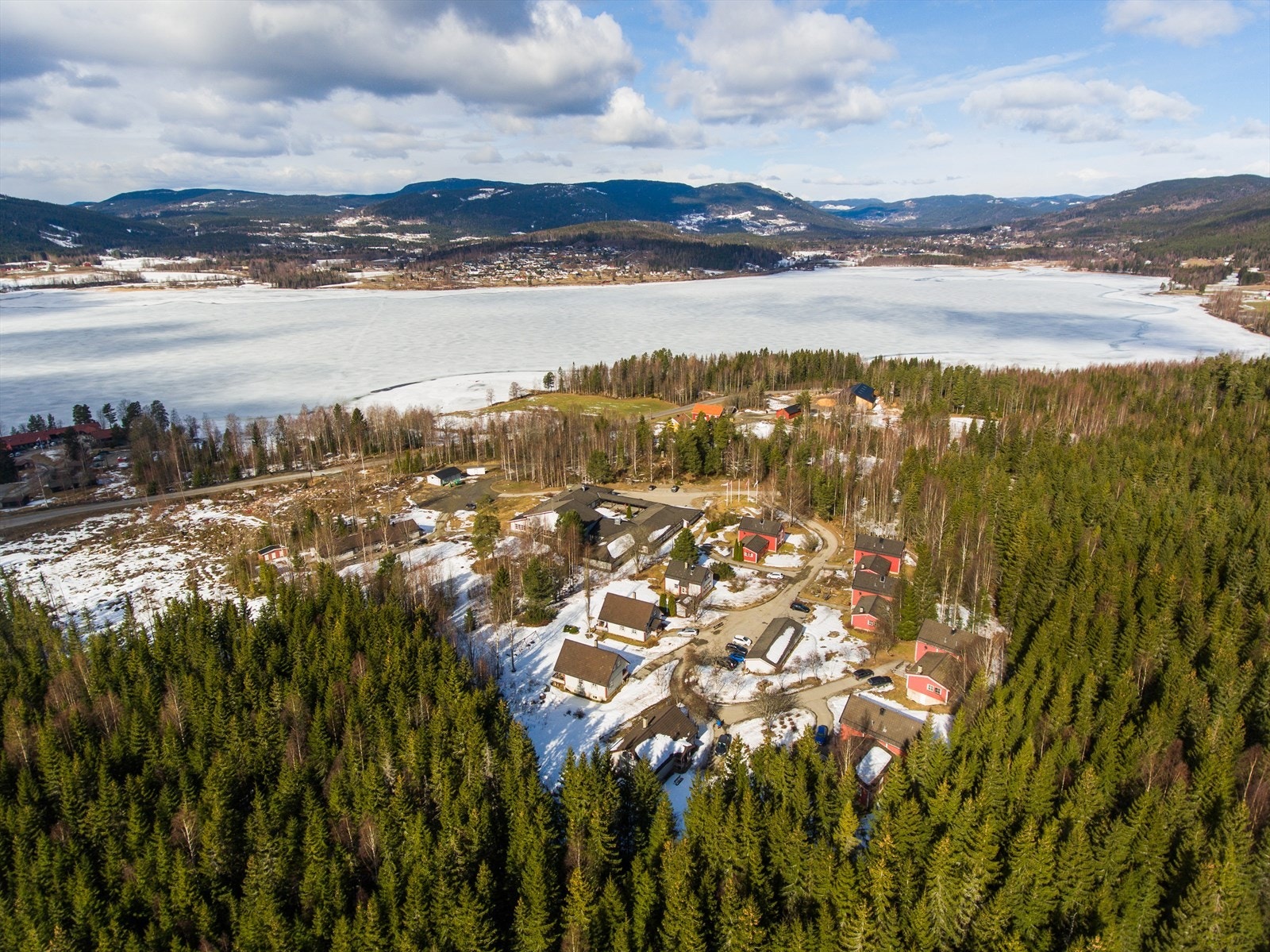 Dronefoto. Galleribilde