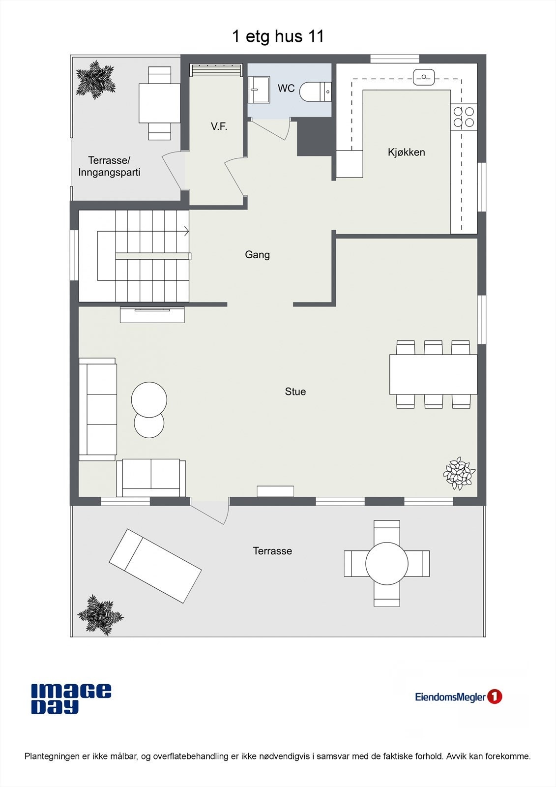 - Plantegning hus 11 - Galleribilde