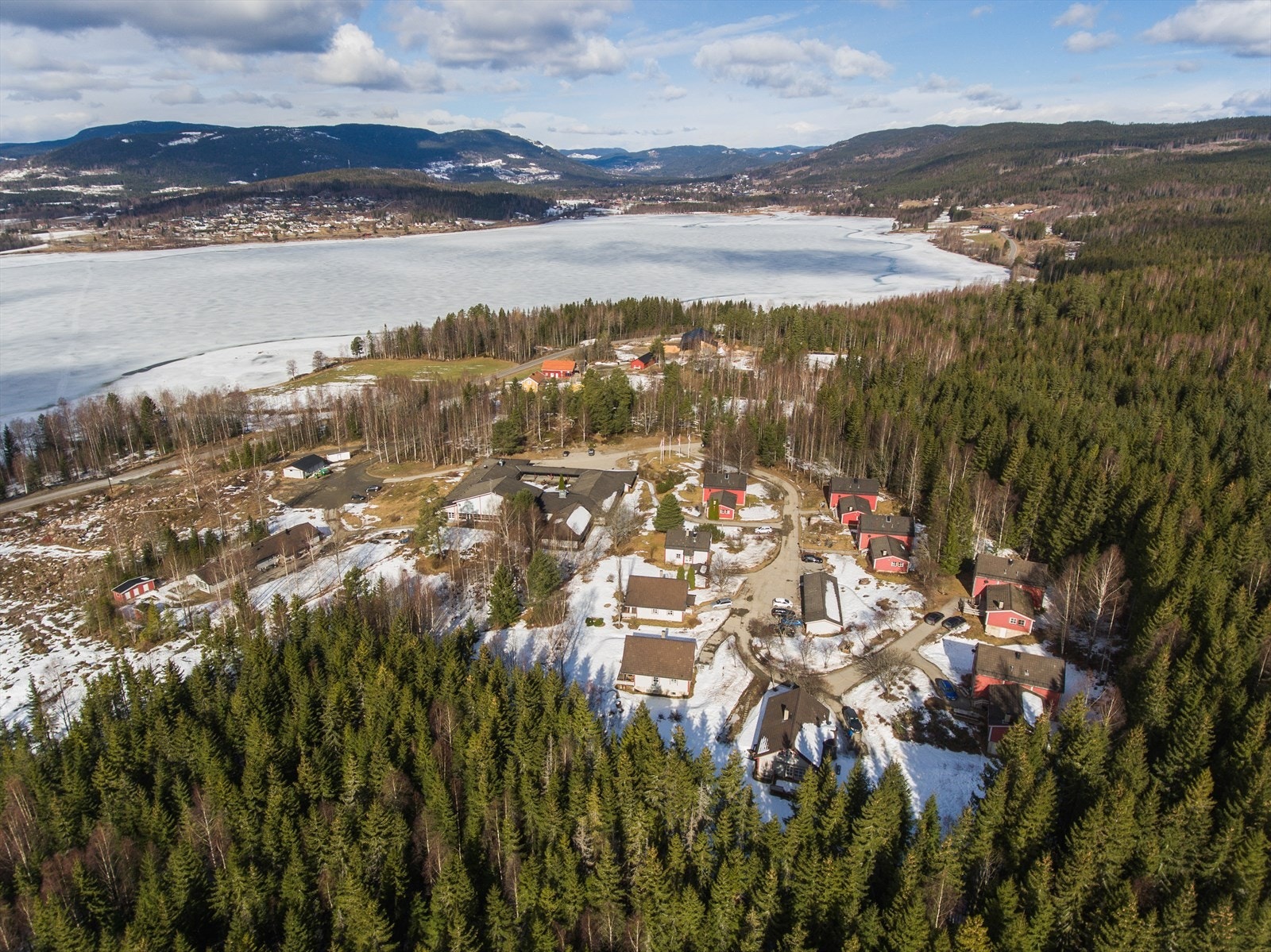 Dronefoto. Galleribilde