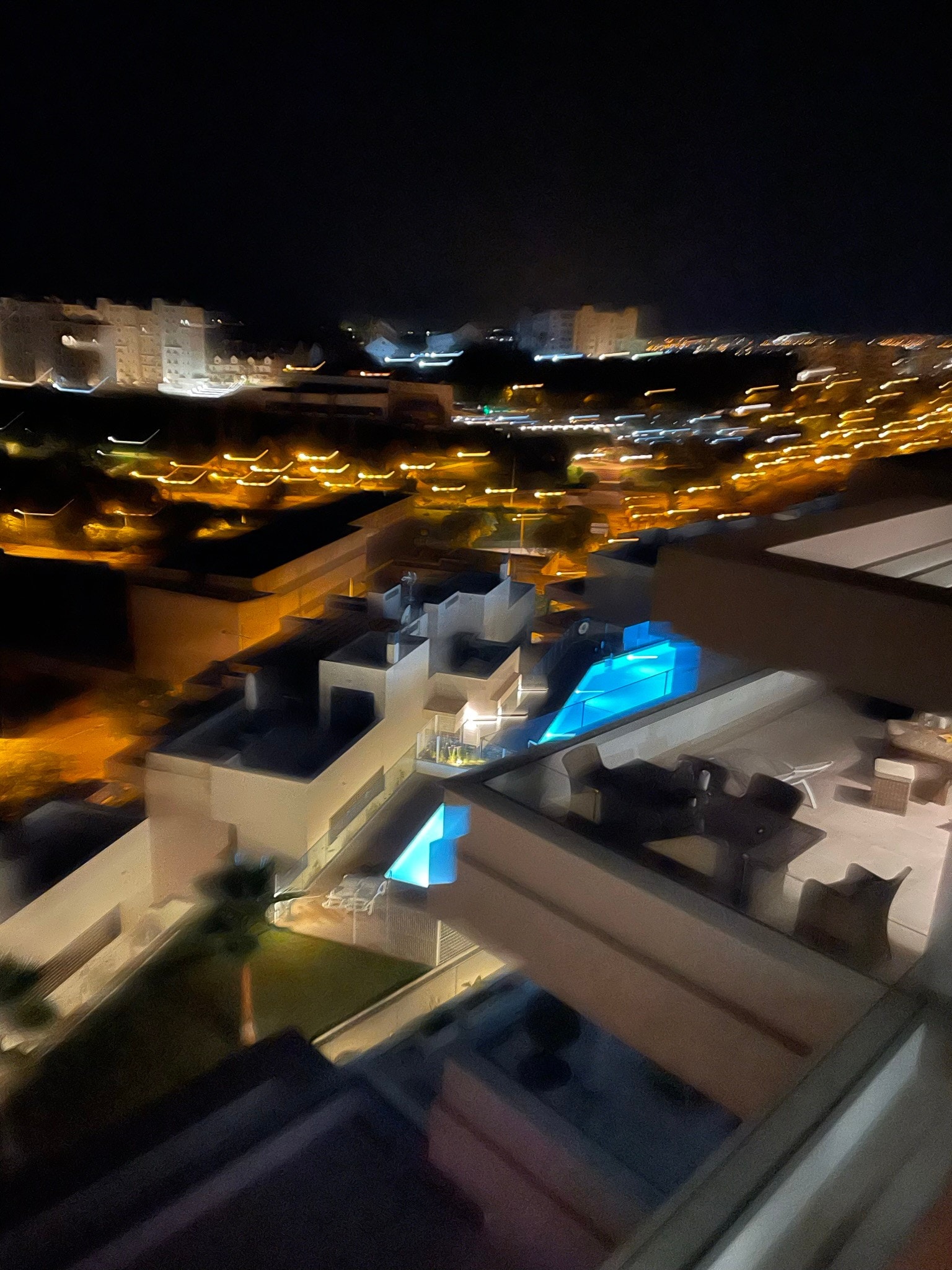 Utsikt by night. Galleribilde