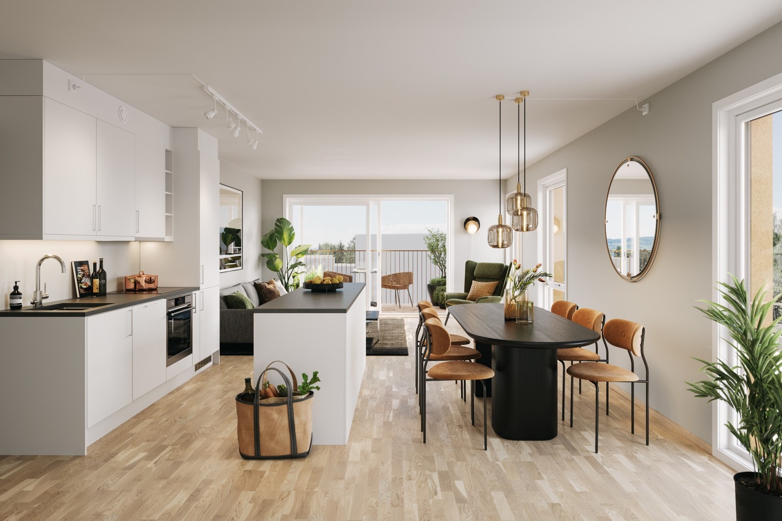 4-roms i 5 etg Galleribilde