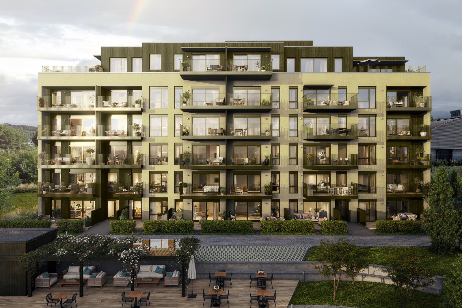 Stålverket torg, bygg A Galleribilde