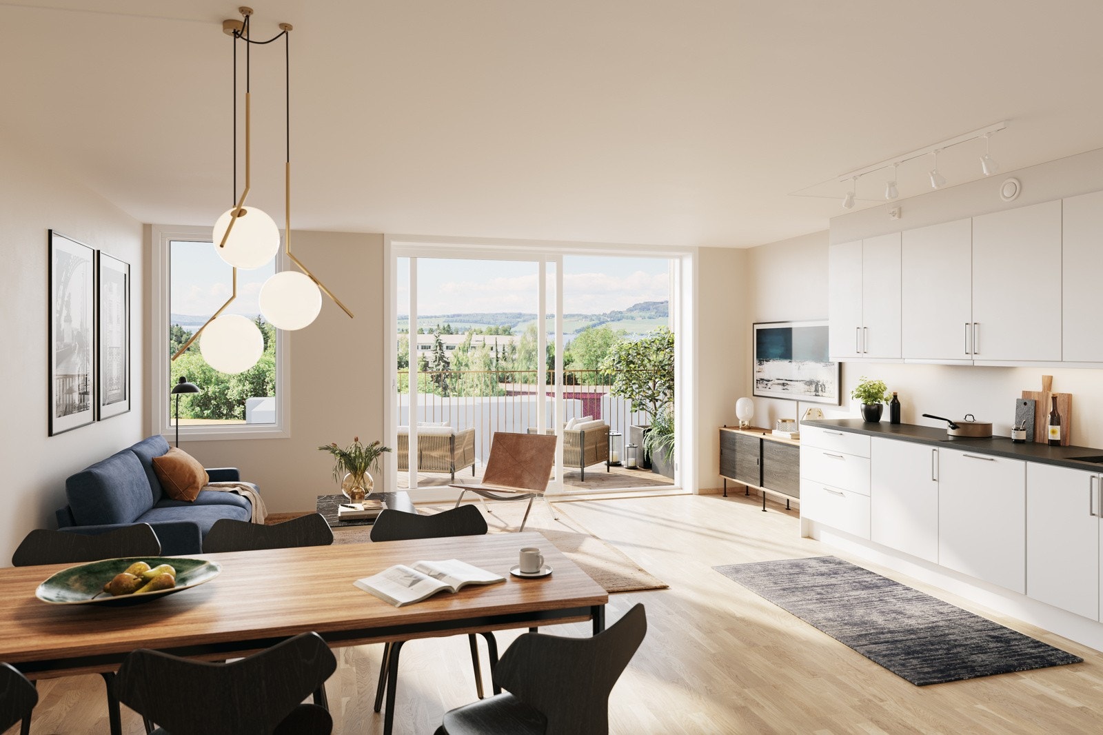 3-roms i 6 etasje Galleribilde