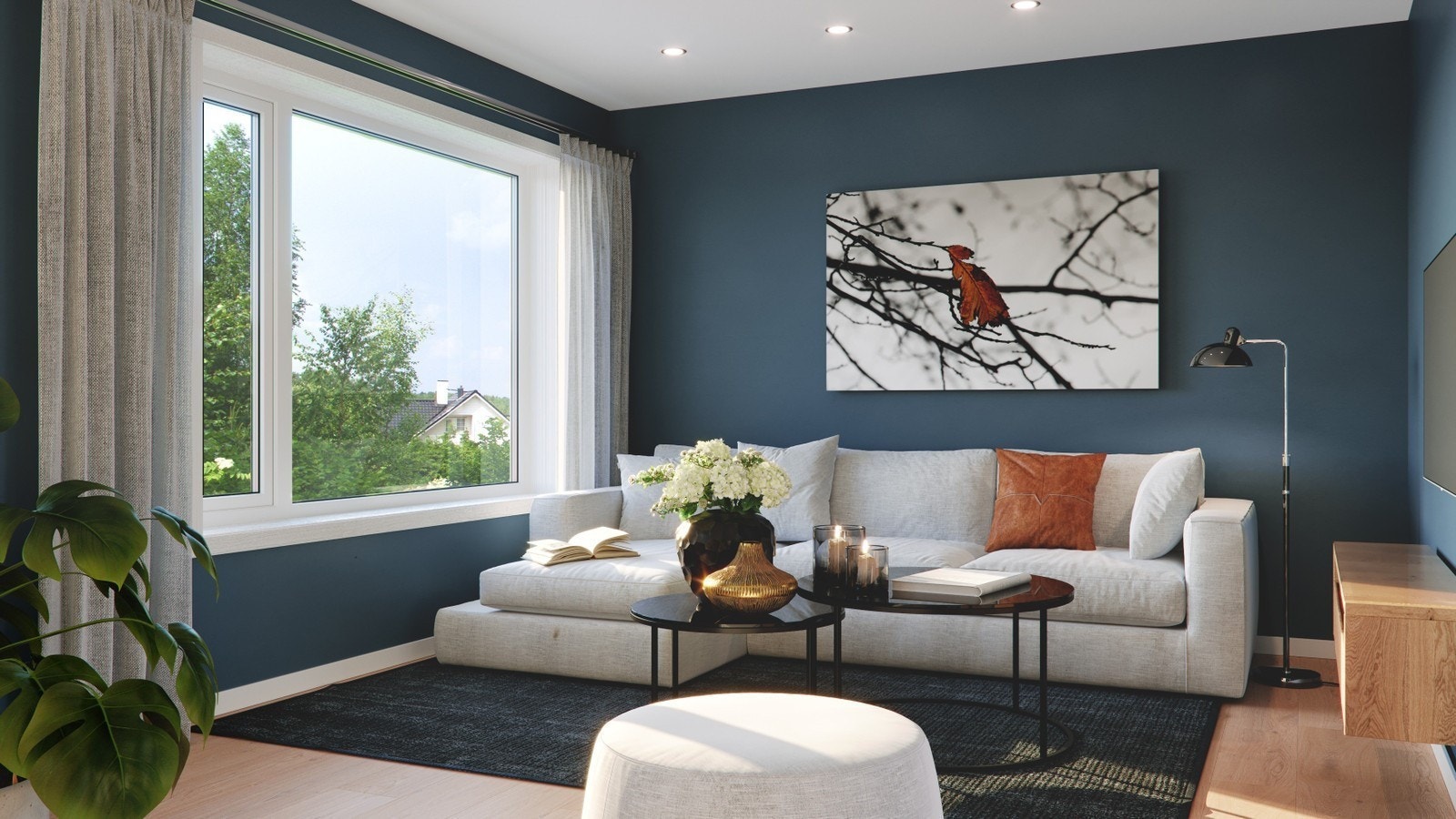 Gode lysforhold. Detaljer i illustrasjon er til inspirasjon. Galleribilde