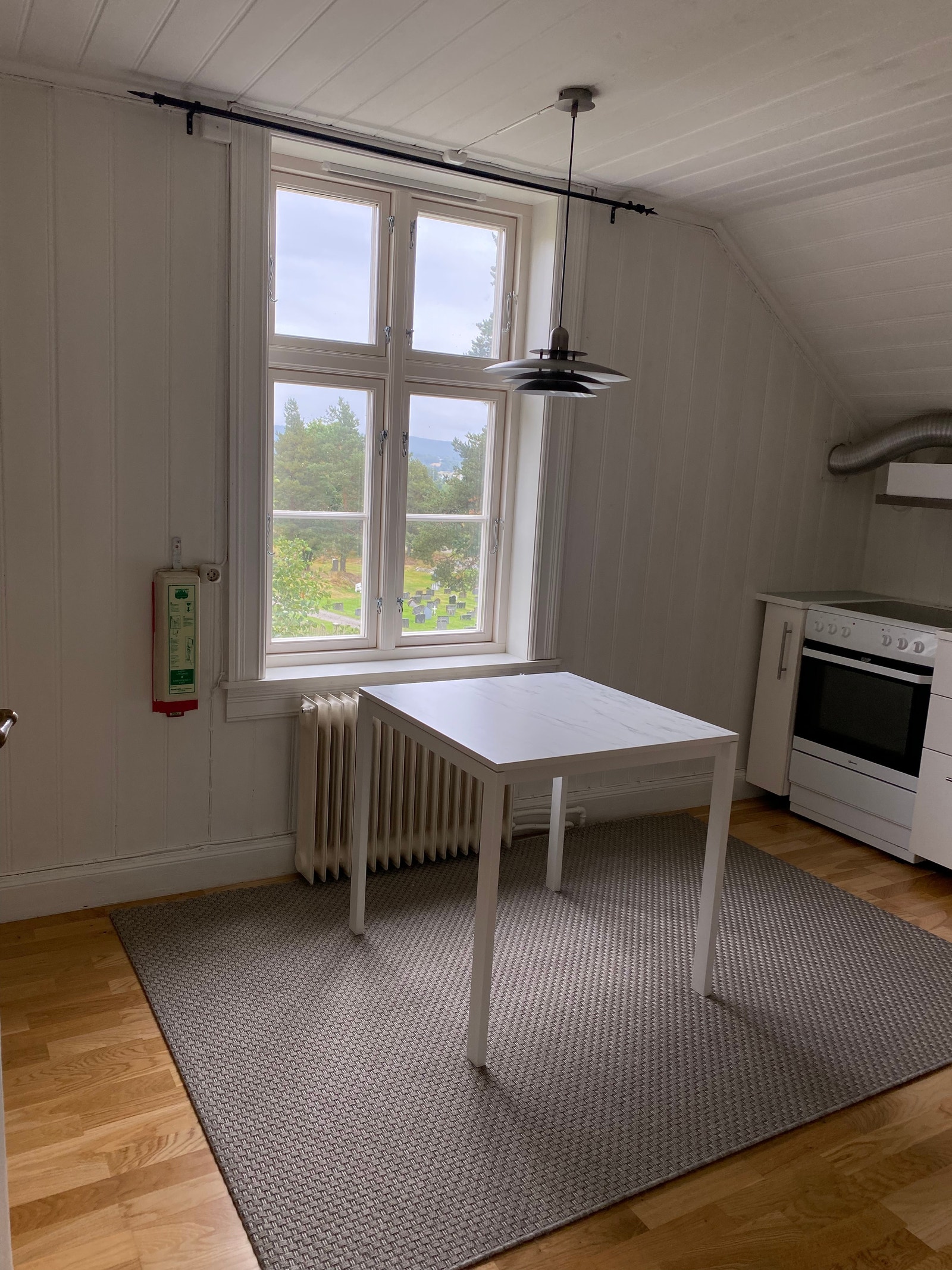 Fin utsikt fra kjøkkenbordet Galleribilde