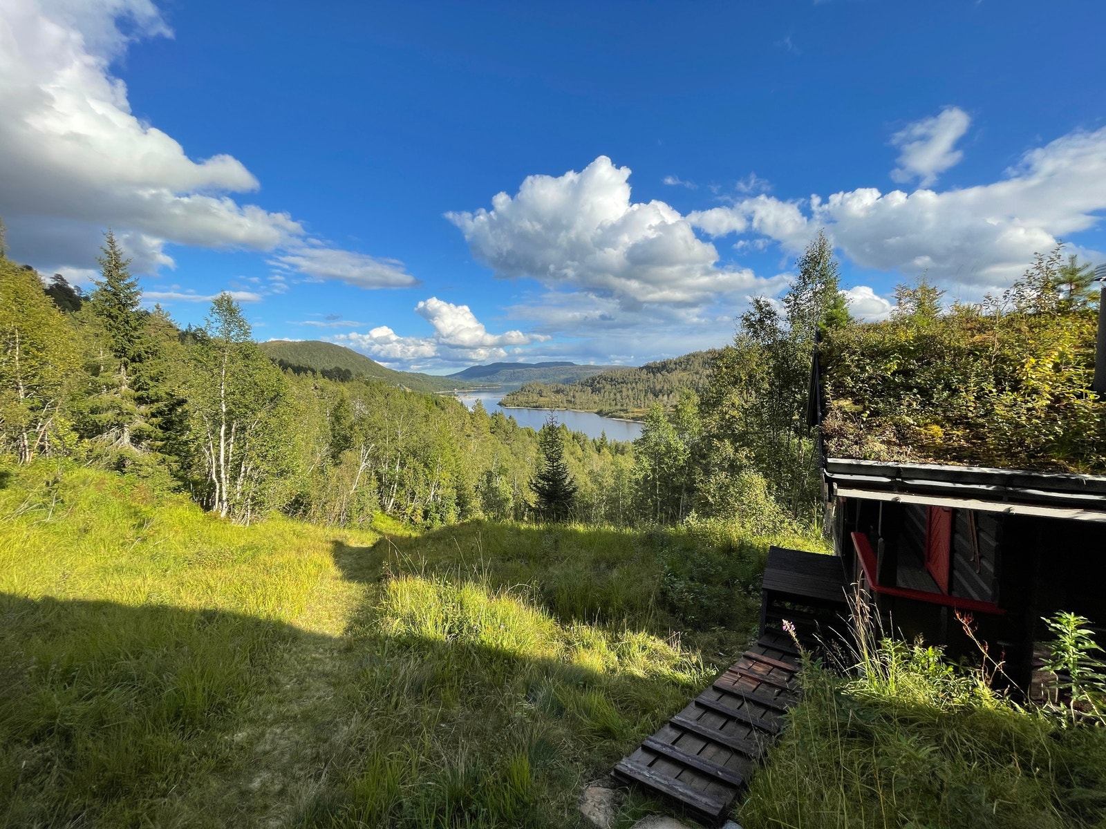 Utsikt mot søvatnet Galleribilde