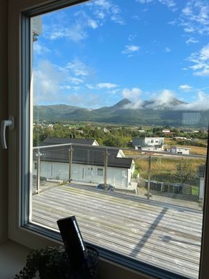 Utsikt balkong Galleribilde