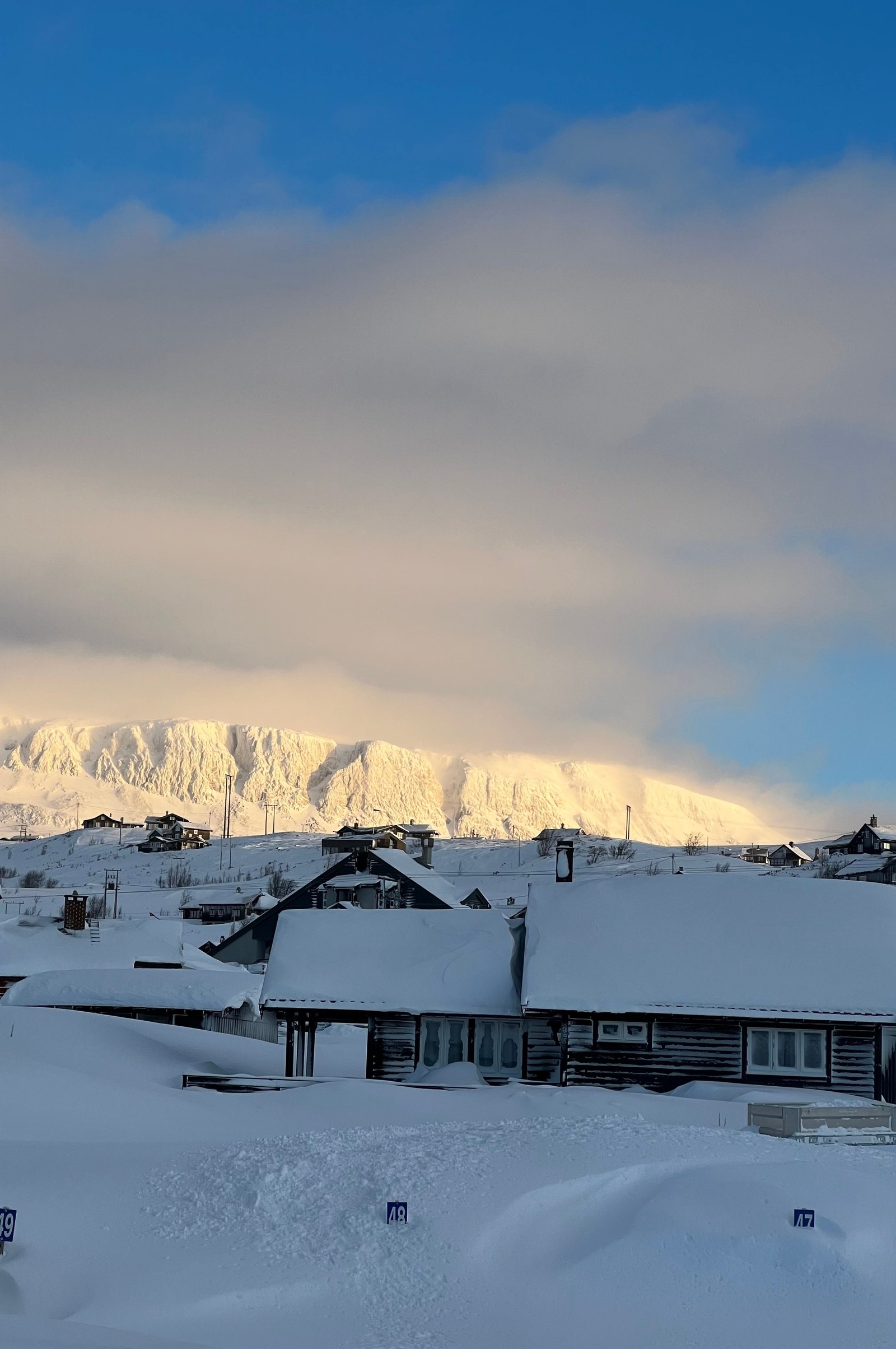 Utsikt frå stova Galleribilde