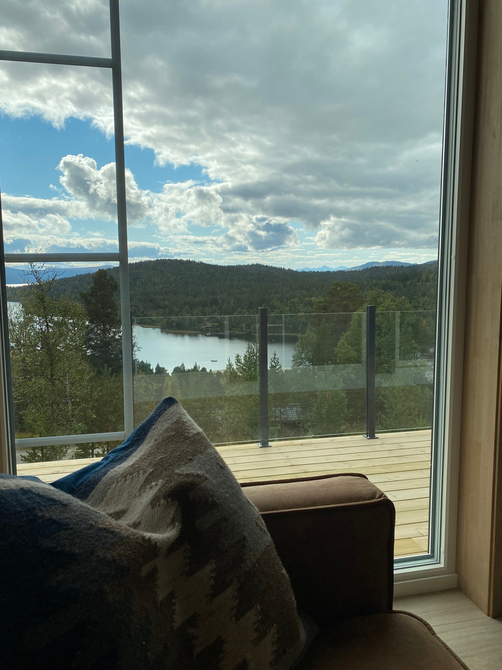 Utsikt fra sofakrok i 1. etasje Galleribilde