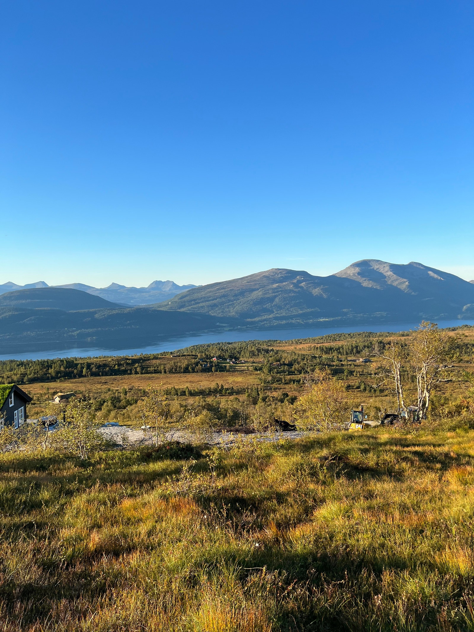 Utsikt innover Langfjorden Galleribilde