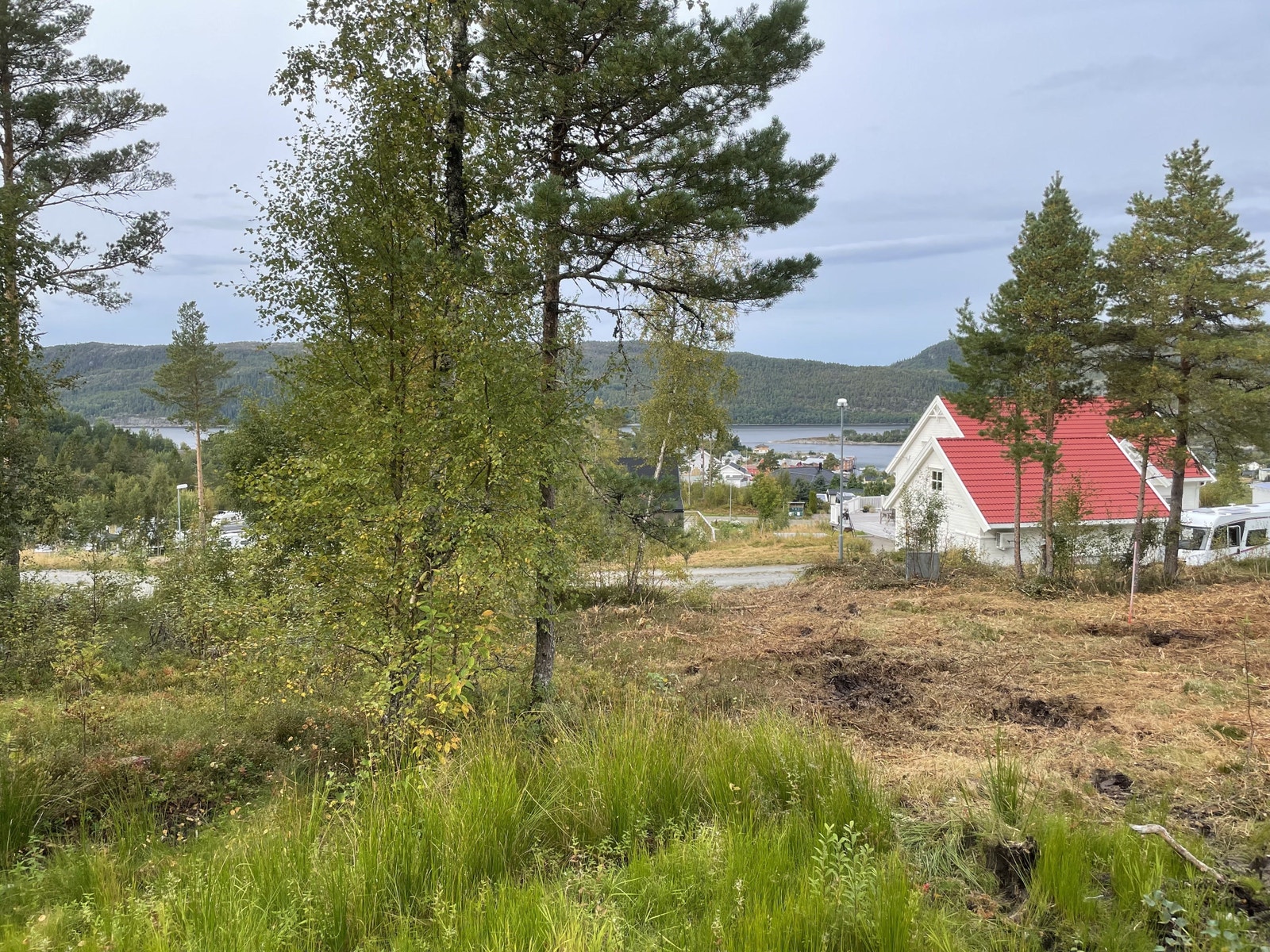 Djupvikhaugen (1) Fra en av tomtene Galleribilde