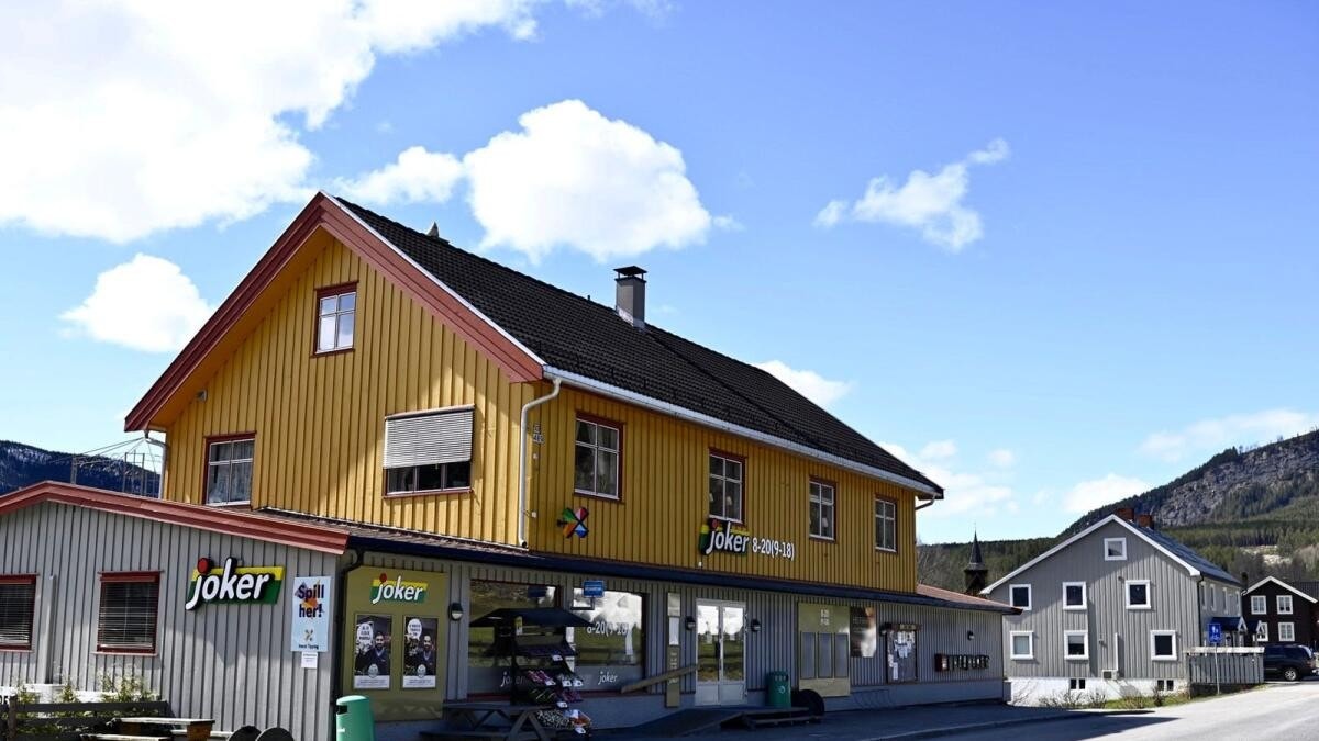Lokalbutikken Joker på Torpo. Galleribilde