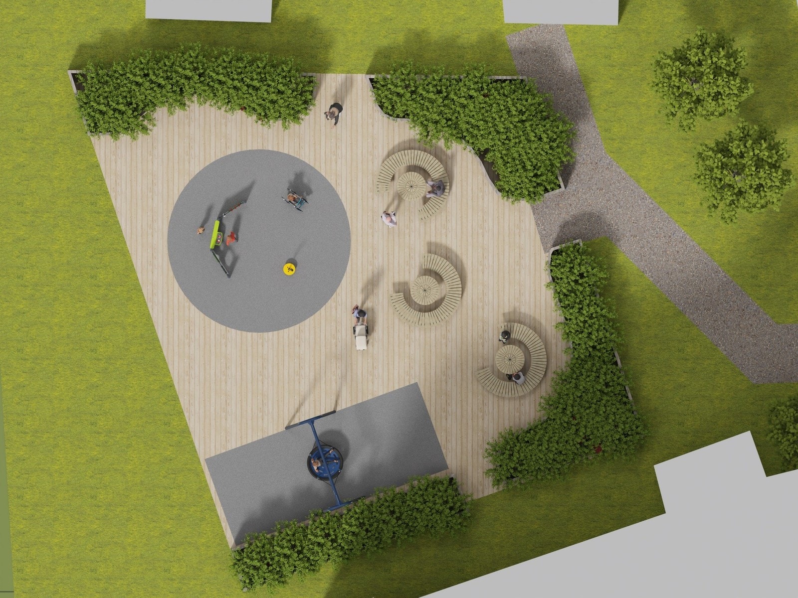 Lekeplass Galleribilde