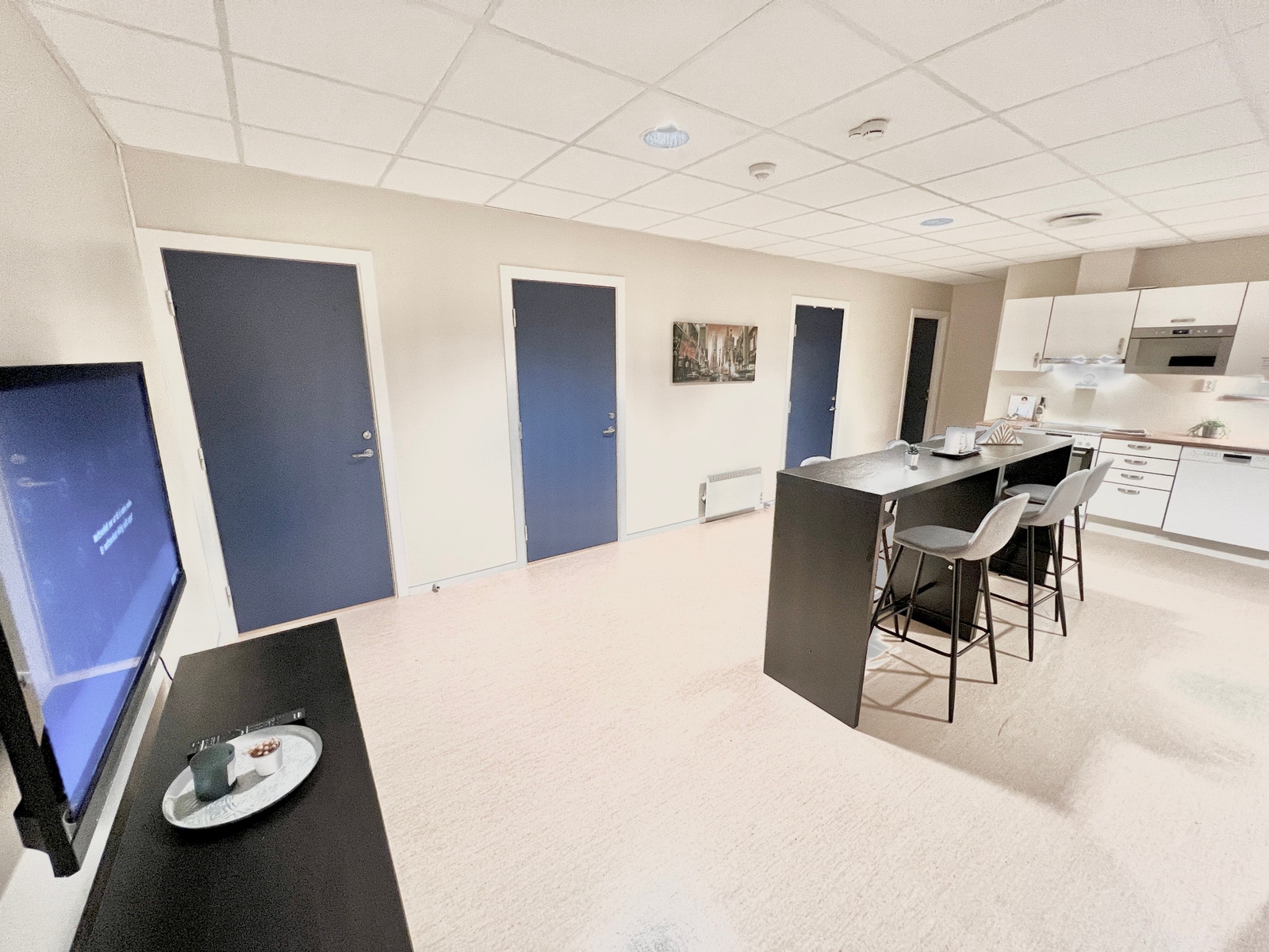 Kjøkken med barløsning Galleribilde