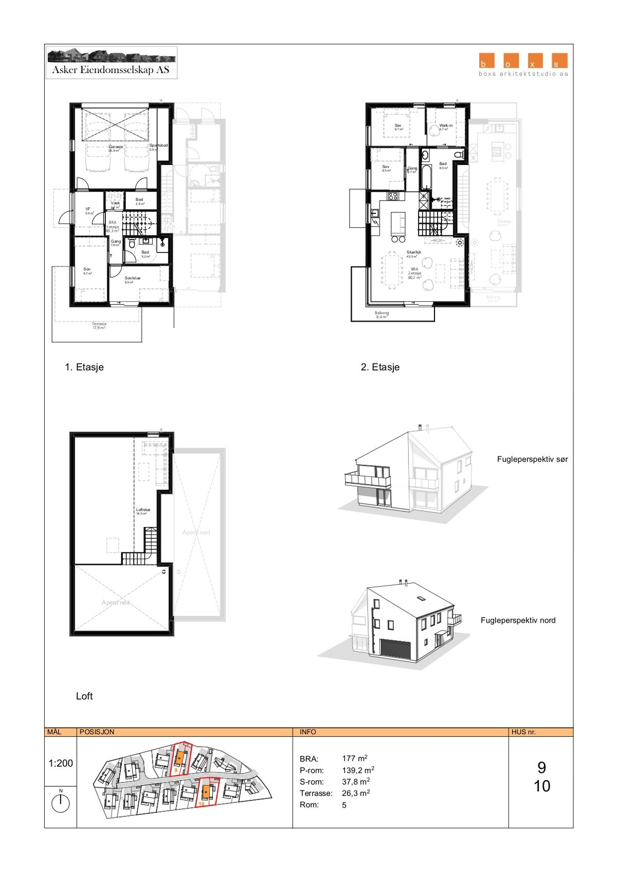 Plantegning Bolig 10 Galleribilde