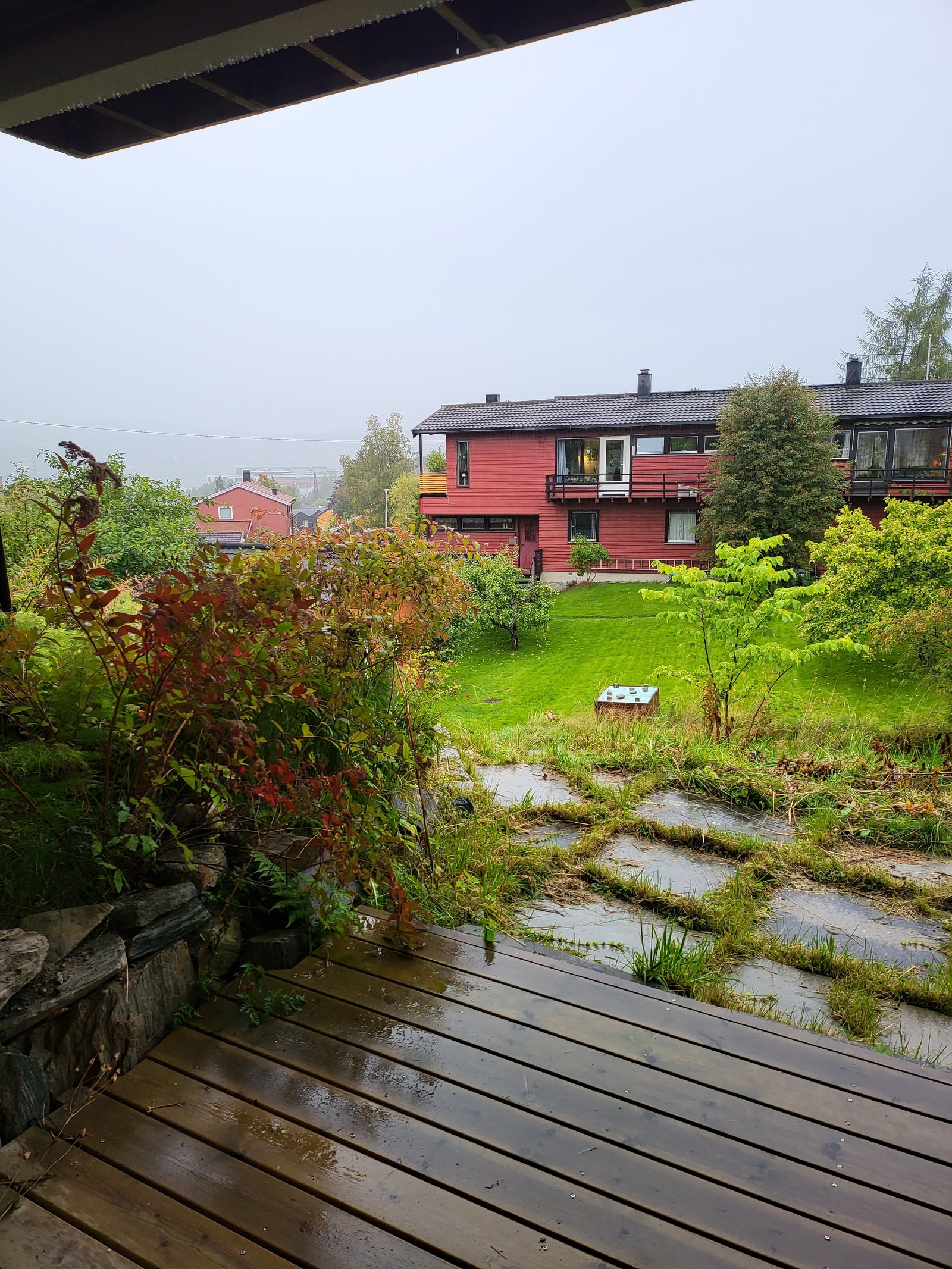 Utsikt fra hoved inngang Galleribilde