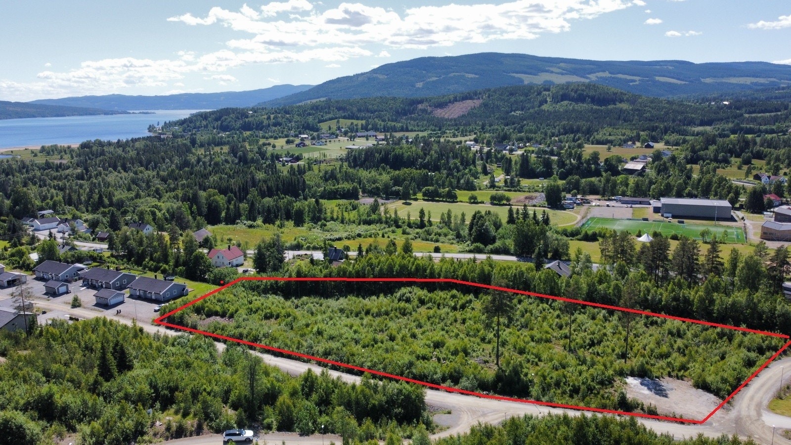 Flott utsikt Galleribilde