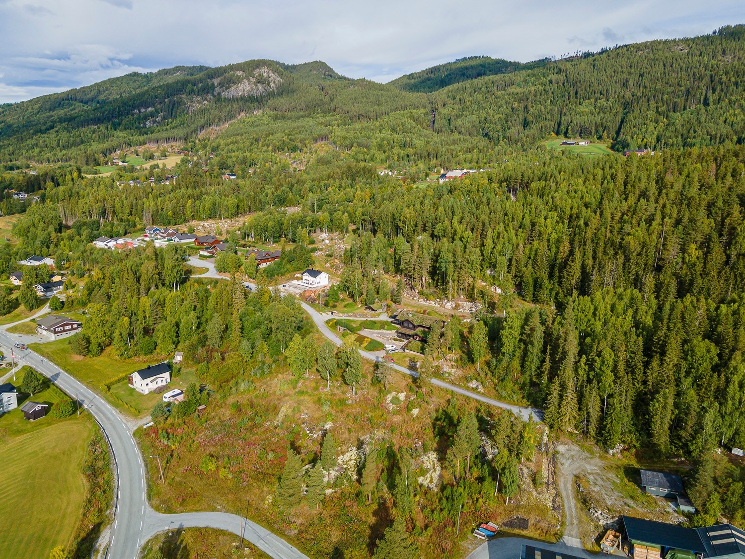 I Bakken II er det 12 ledige bustadtomter. Galleribilde