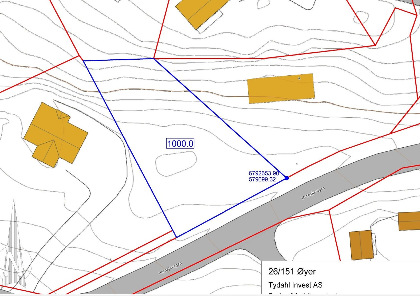 1 mål med stort flatt parti Galleribilde