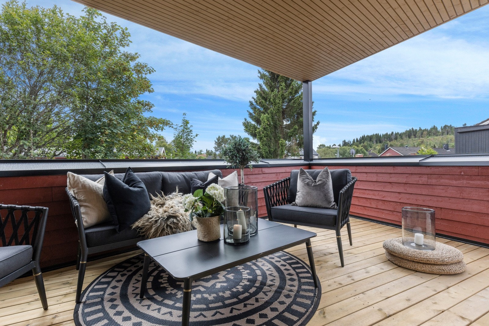 Veranda under tak Galleribilde