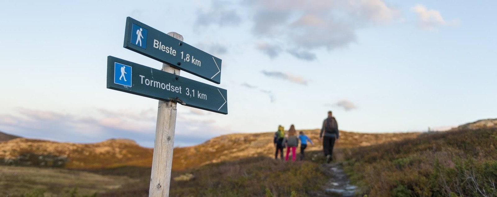 Votndalsåsen er eit eldorado for friluftsliv for små og store. Galleribilde
