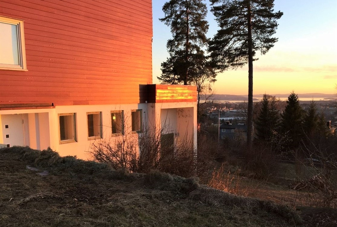 Kveldssol og utsikt Galleribilde