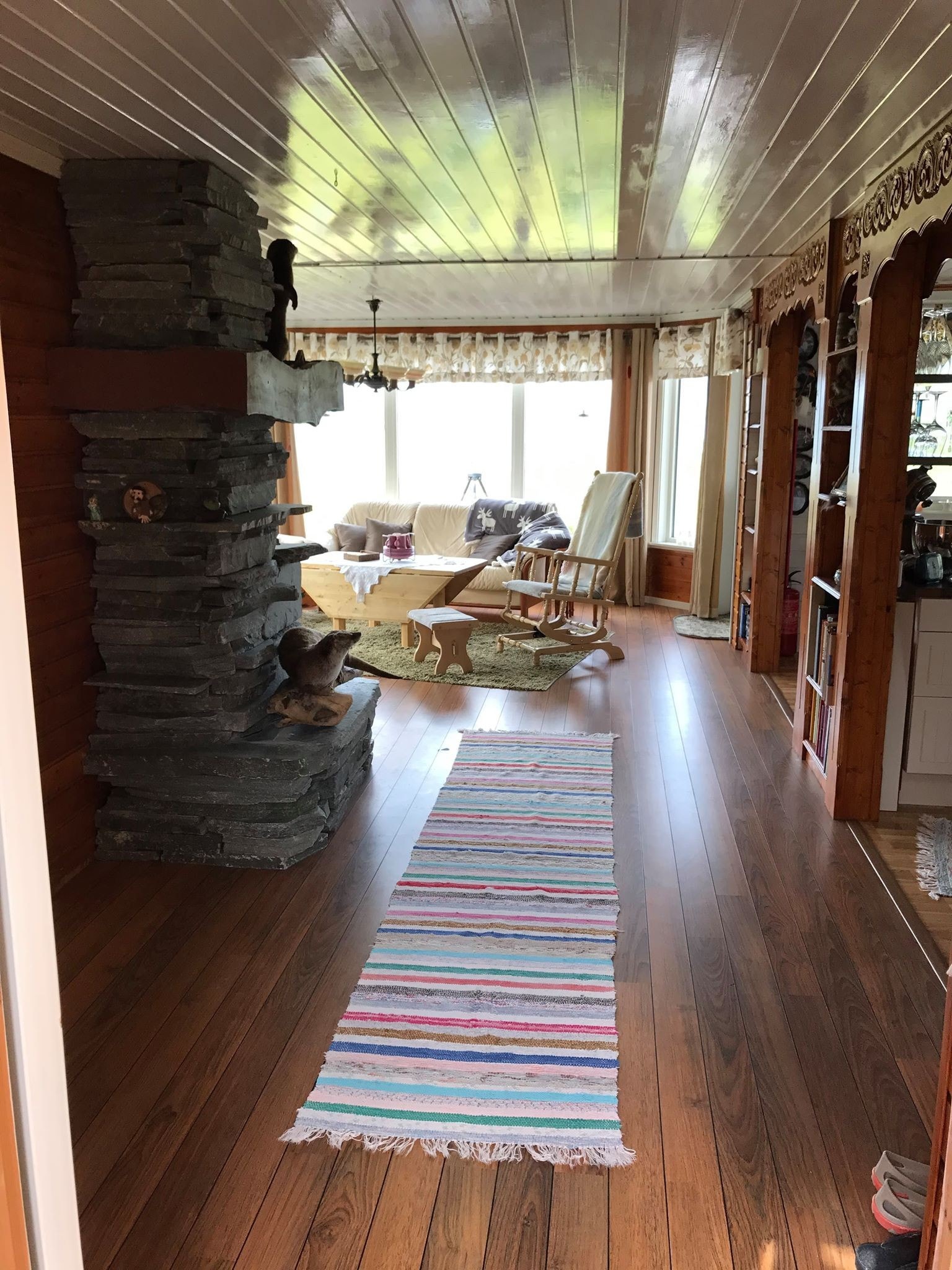 Gangen mot stua Galleribilde