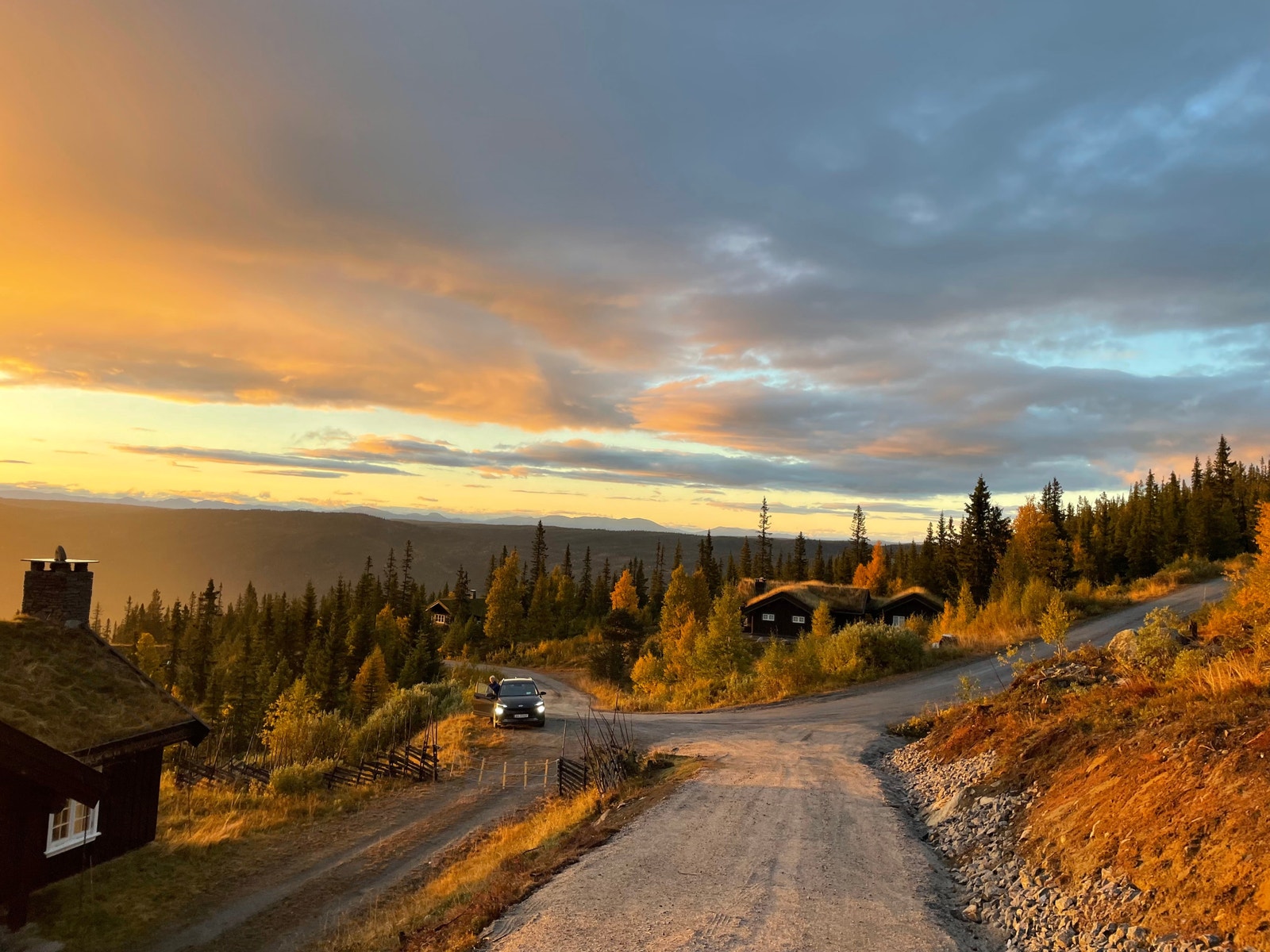 Utsikt mot Nord og Jotunheimen Galleribilde