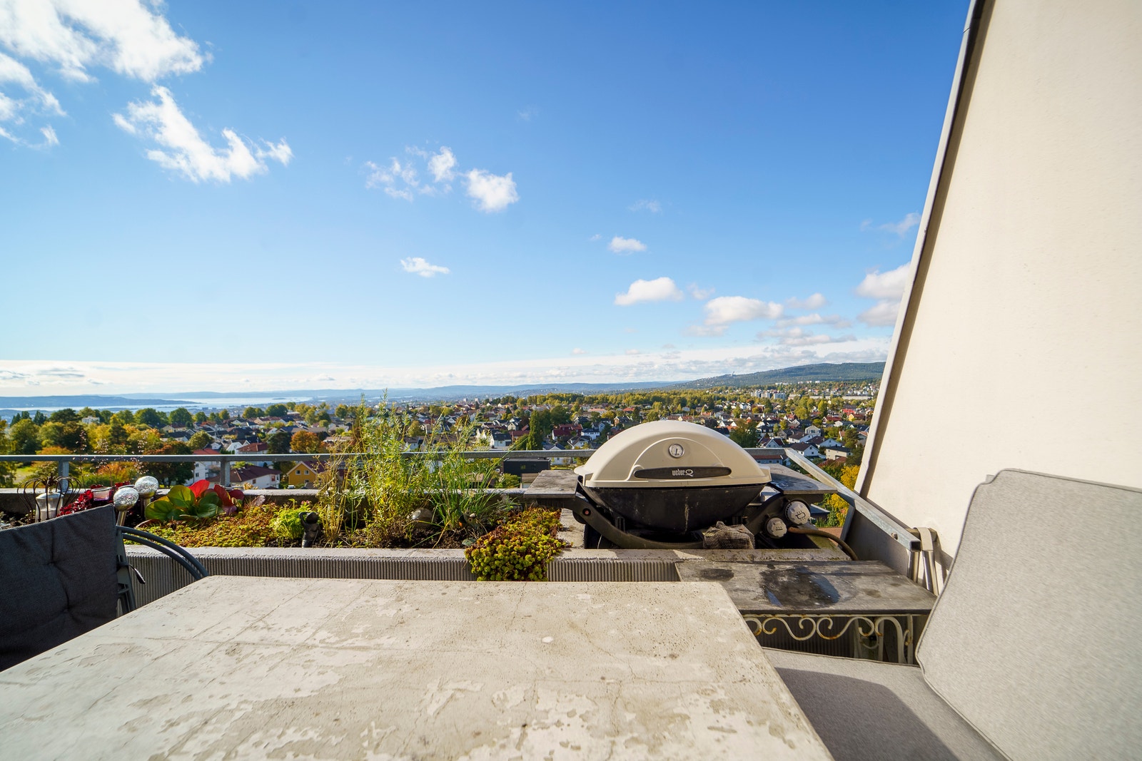 9. etg. Terrasse og utsikt marka Galleribilde