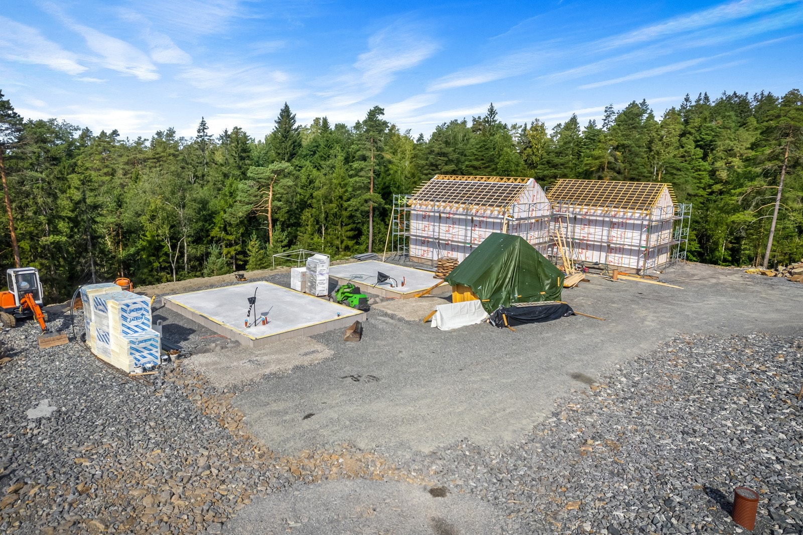 Byggetrinn 1 er godt i gang, de første boligene vil stå ferdig 2023 Galleribilde