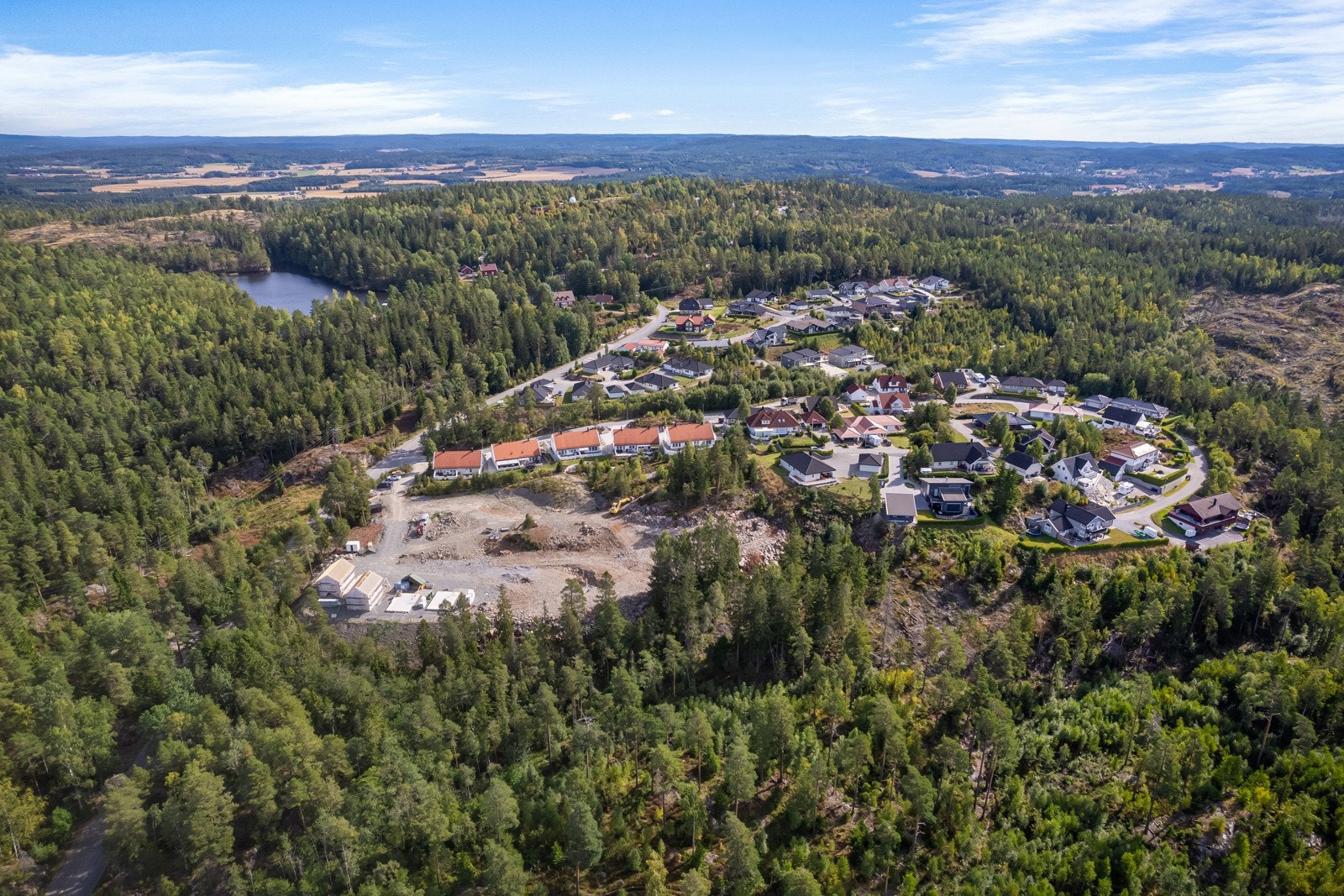 Dronefoto Galleribilde