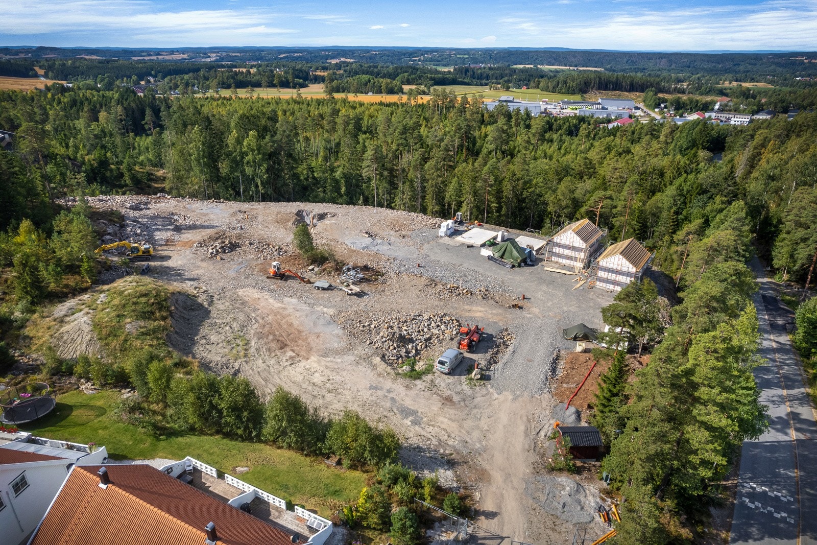 Dronefoto Galleribilde