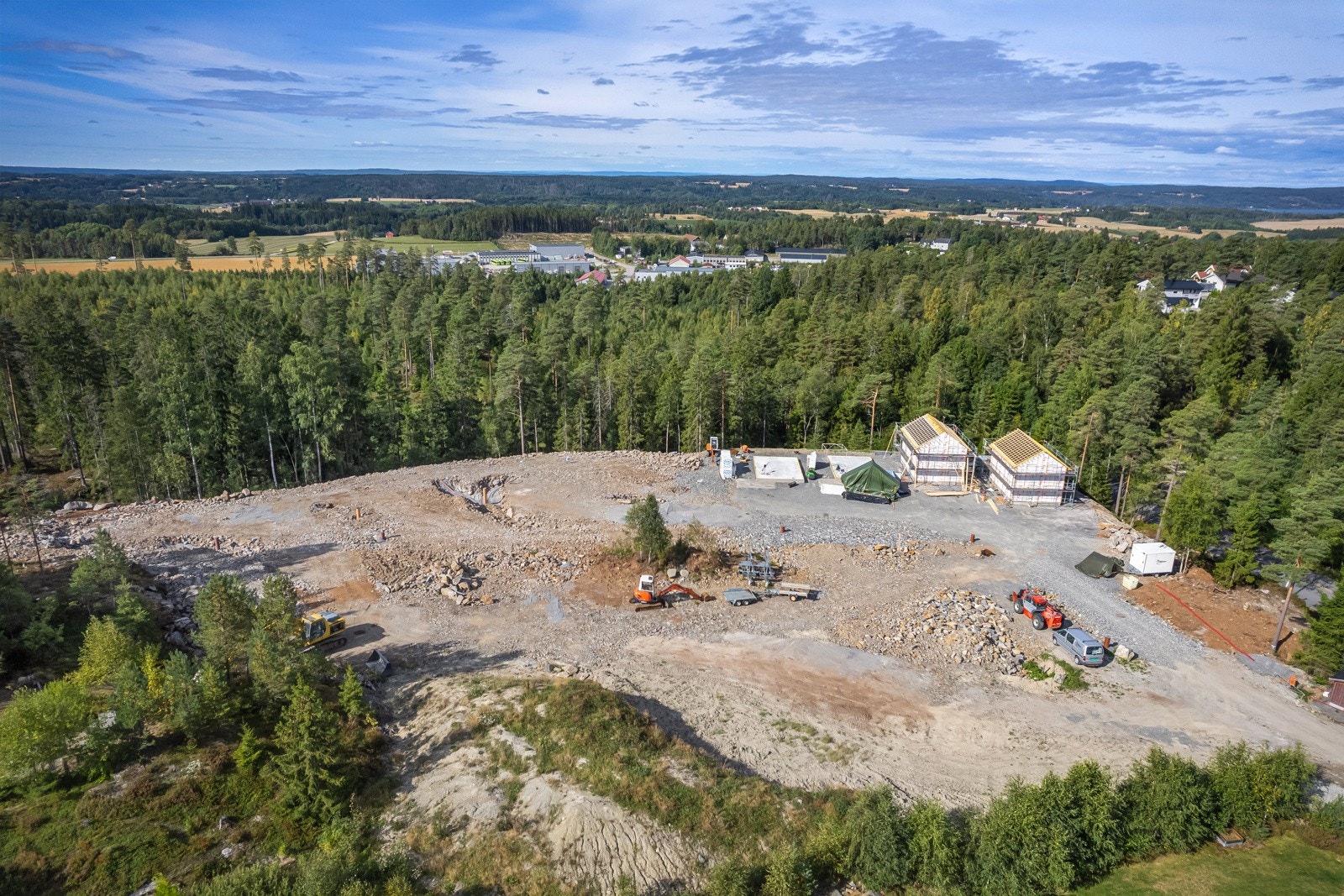 Dronefoto Galleribilde