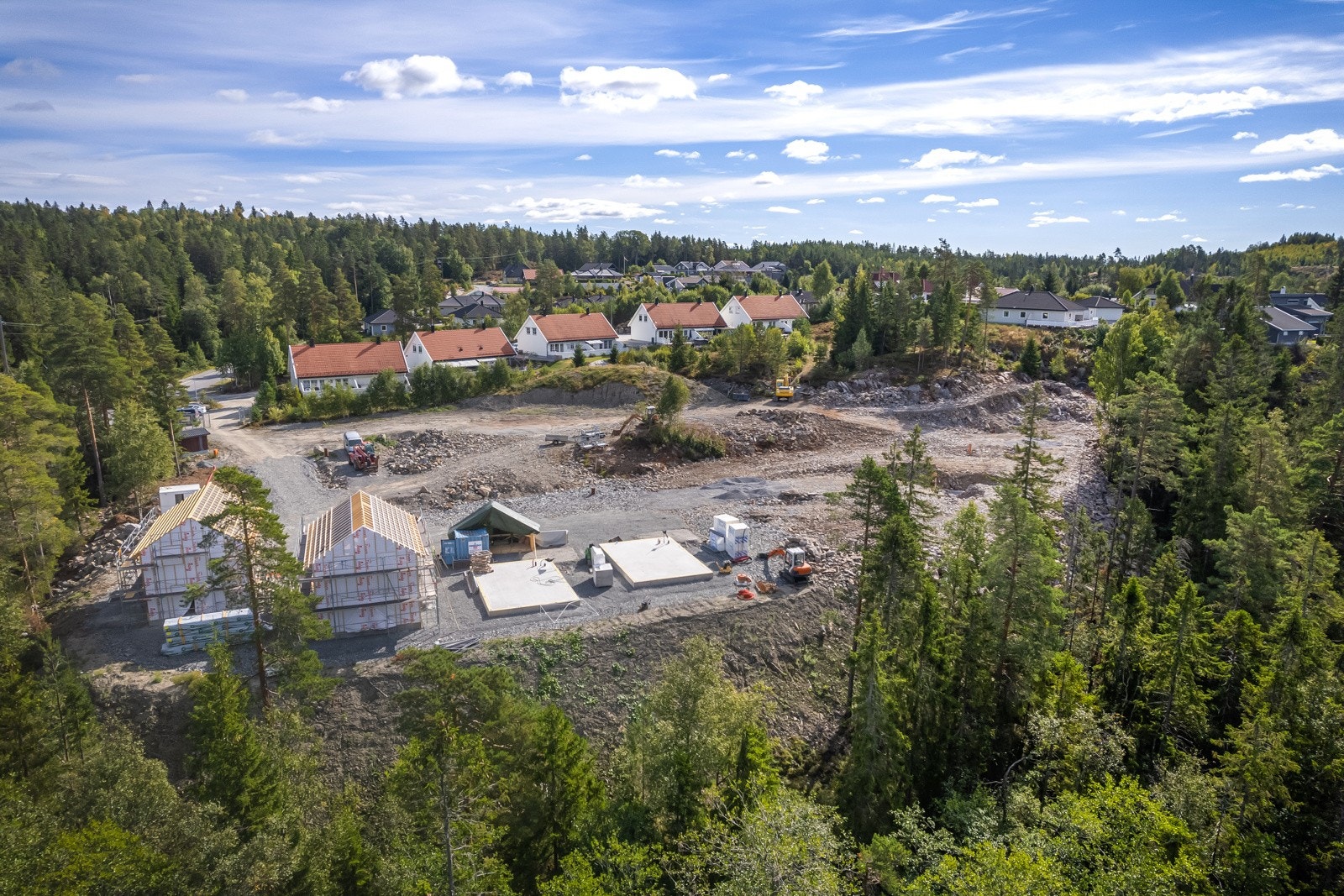 Dronefoto Galleribilde