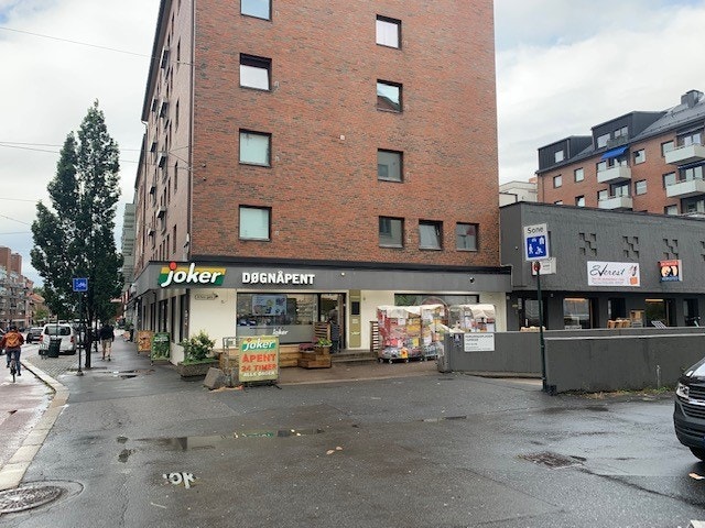 Fra Kirkeveien Galleribilde