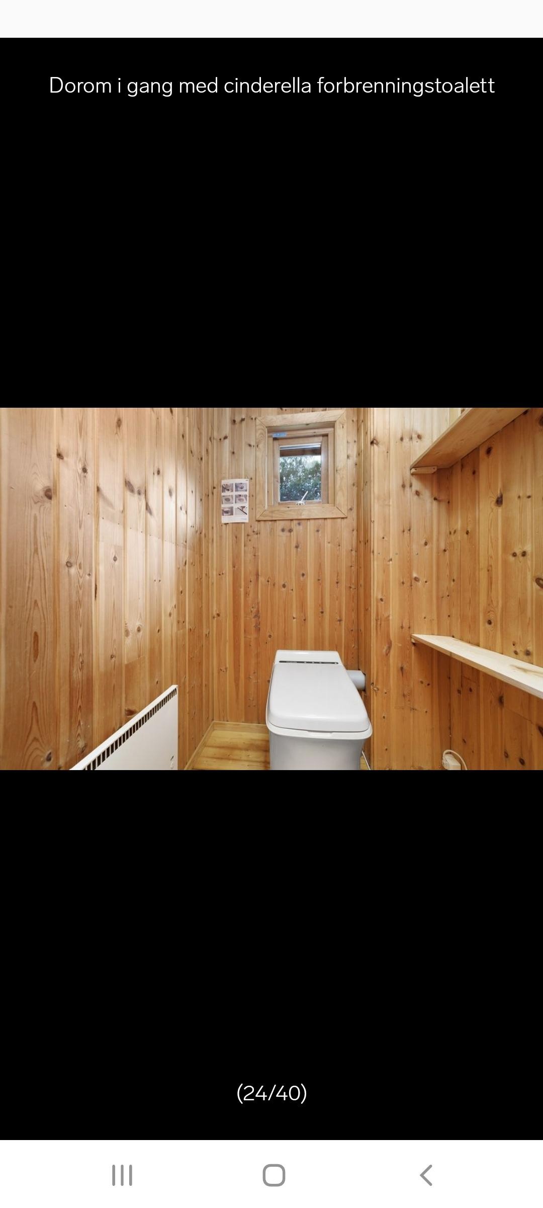 Cinderella forbrenningstoalett Galleribilde