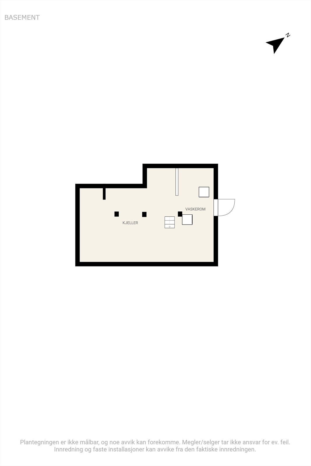 Krypkjeller/grovkjeller. Galleribilde