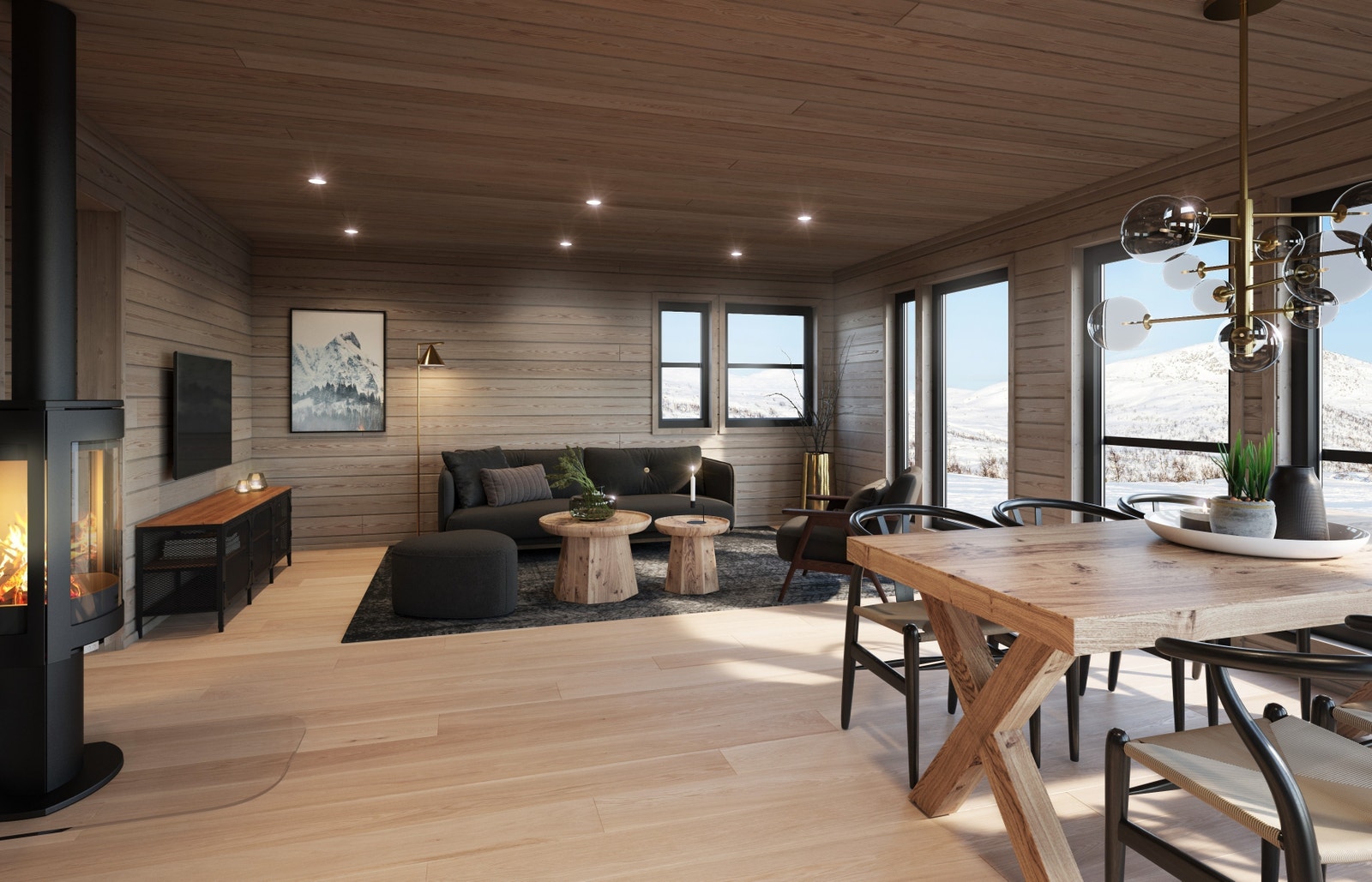 Stue, illustrasjon Galleribilde