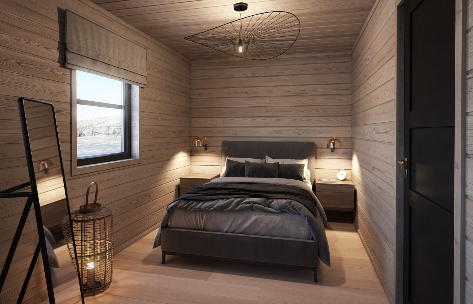 Soverom første etg, illustrasjon Galleribilde