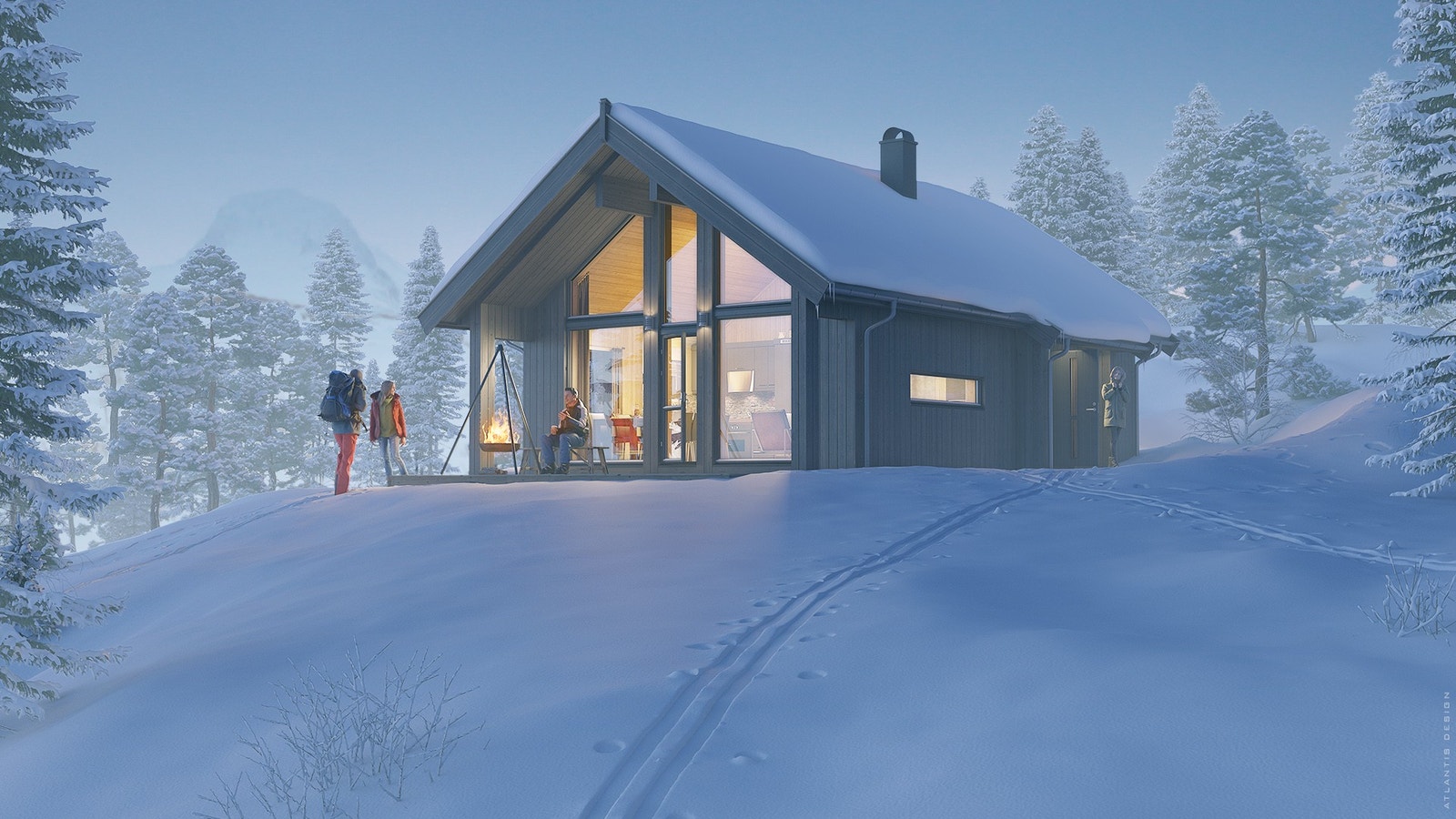 Arealeffektiv Aasebu. Galleribilde