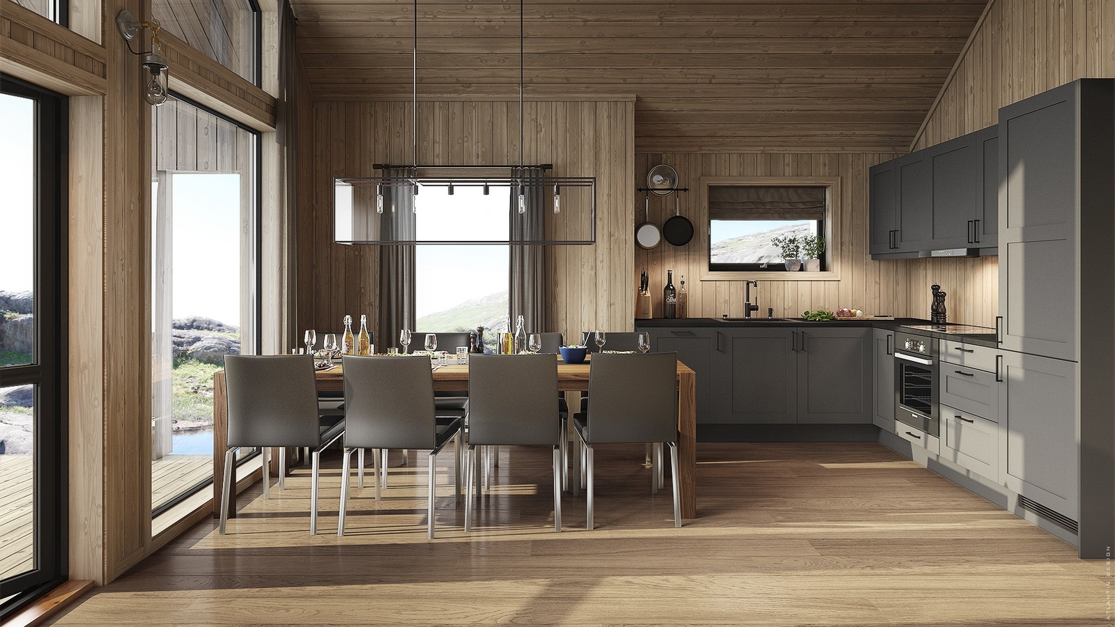 Prosjekt har et verdikort på kjøkken på 65 000 kr. Da kan det bli sånn. Galleribilde