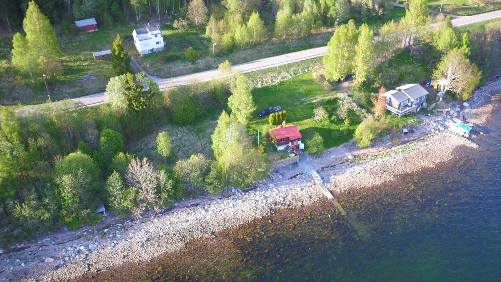 Dronebilde av eiendommen Galleribilde