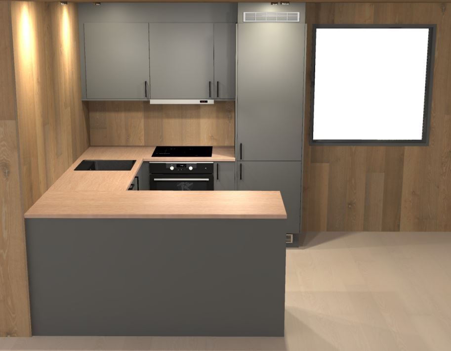 Kjøkken + hvitevarer inkludert i pris Galleribilde