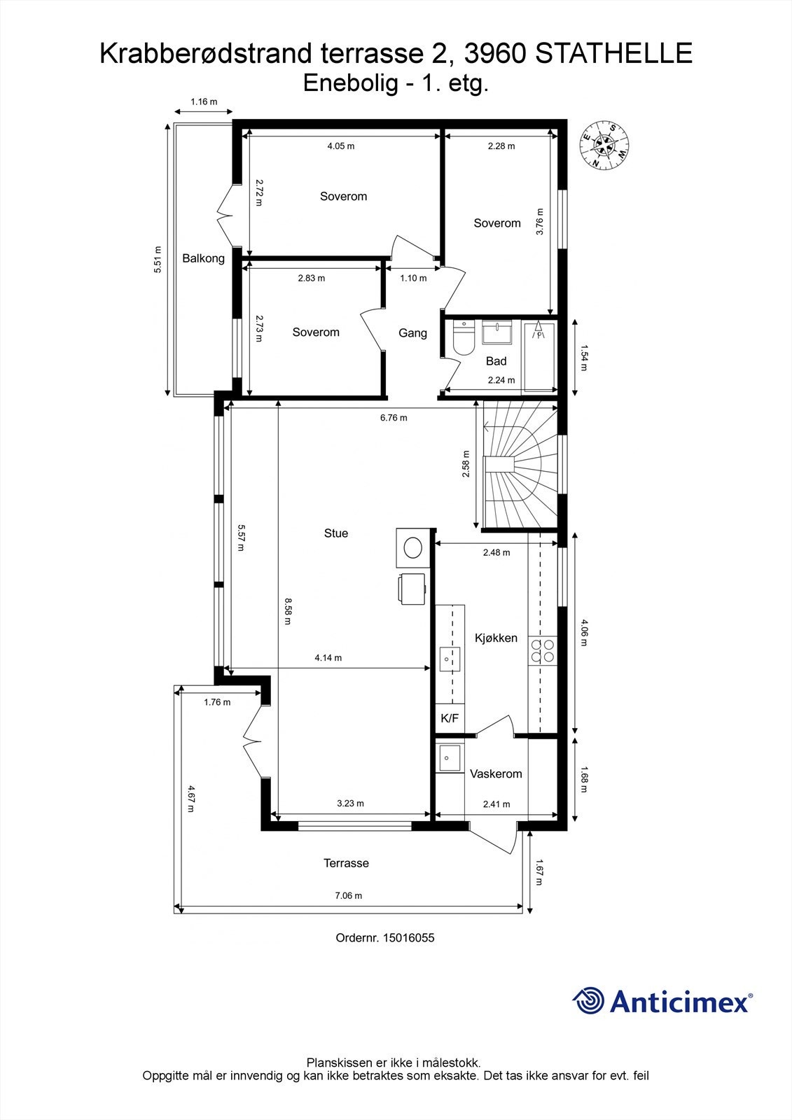 plantegning 2. etasje Galleribilde