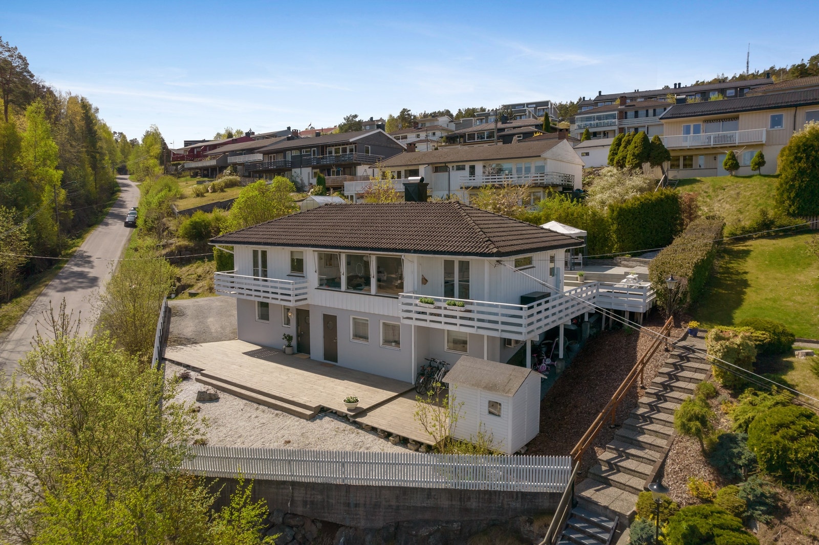 Enebolig med utleiemulighet sentralt på Stathelle - Velkommen til Krabberødstrand Terrasse 2. Galleribilde
